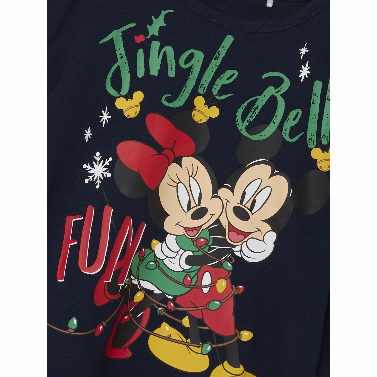 Name It Dark Sapphire Sisse Minnie Mouse Nightset Sustainable Manufacturing Breathable Mesh Panels