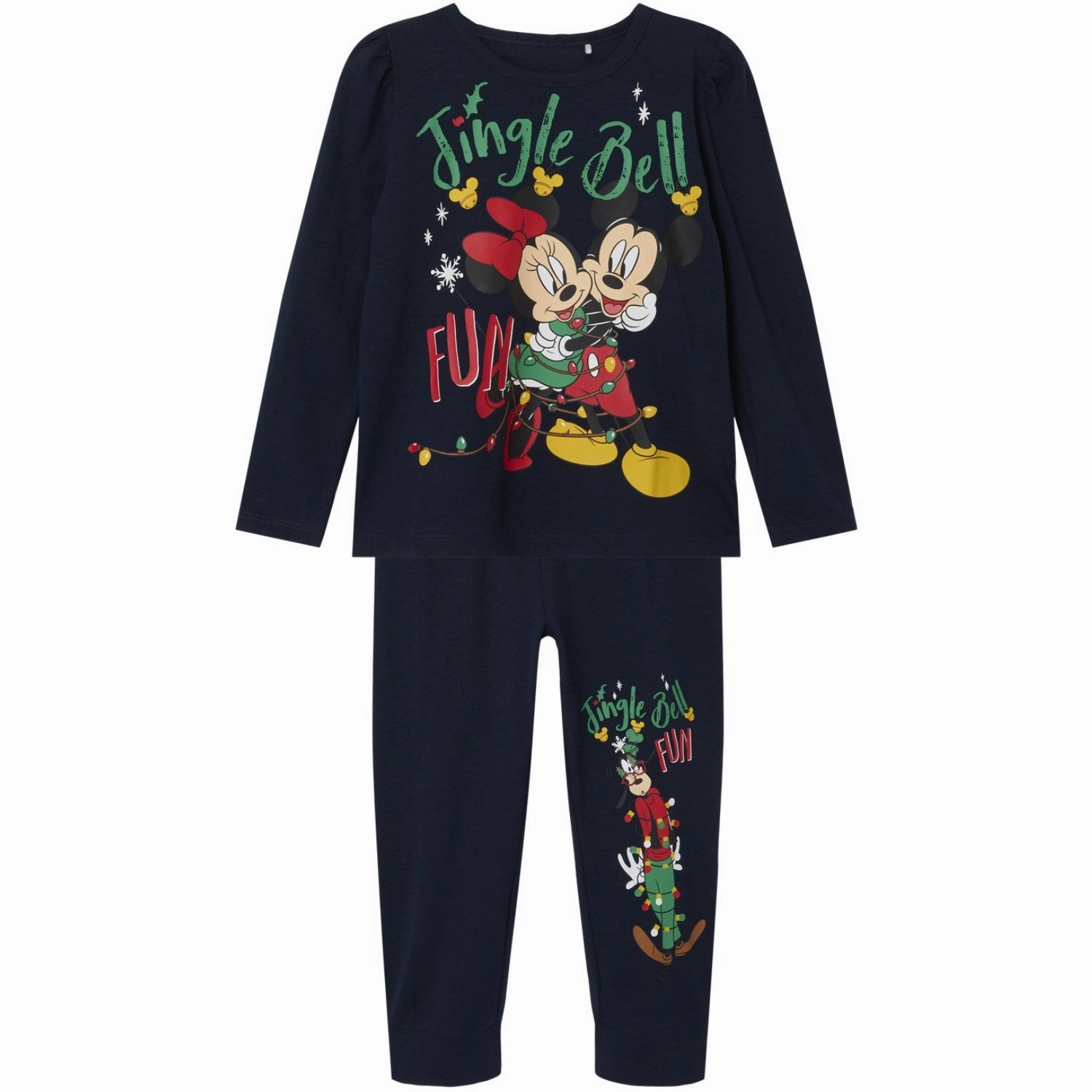 Name It Dark Sapphire Sisse Minnie Mouse Nightset Loose Fit Style