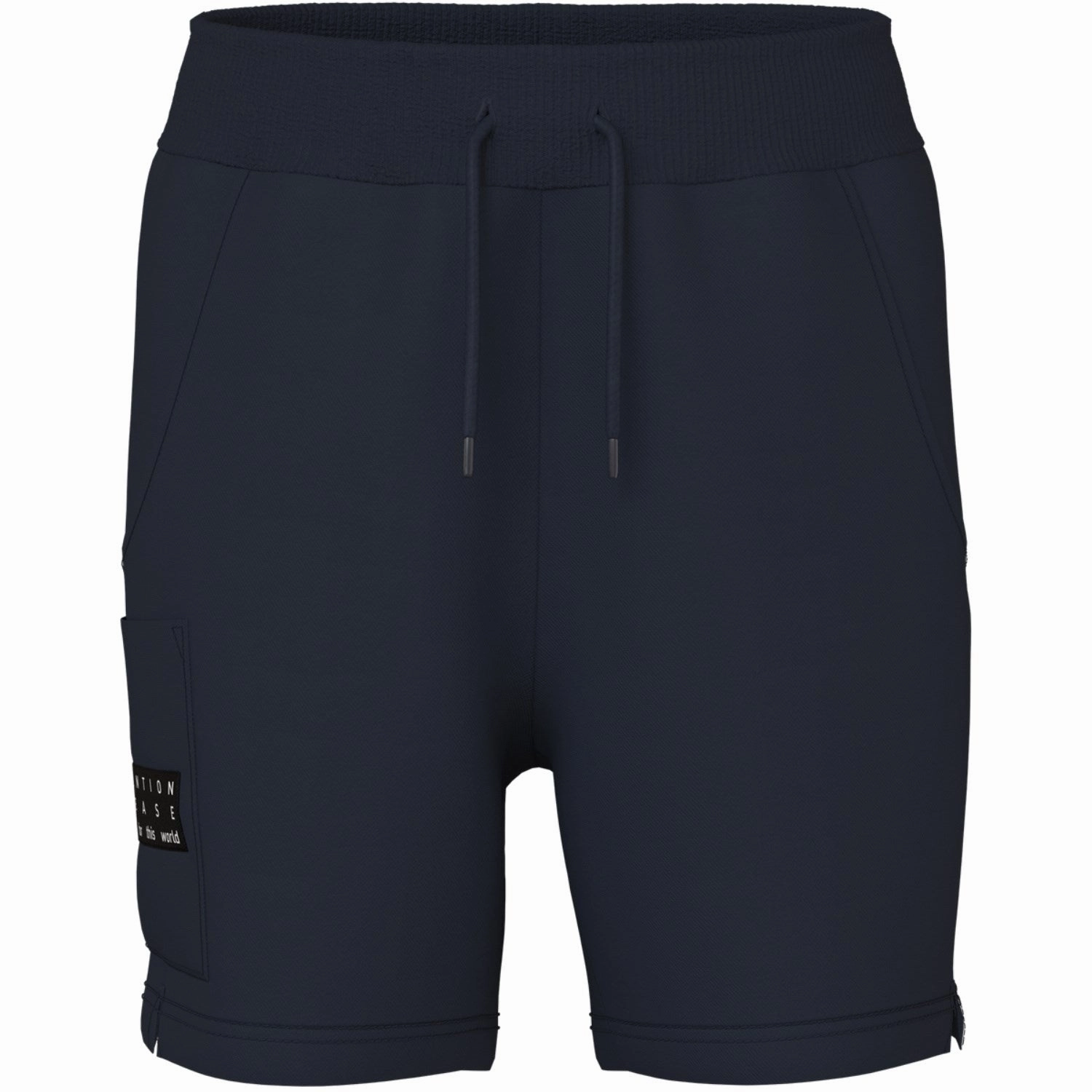 High-End Option vacation look Name It Dark Sapphire Vivasse Long Sweat Shorts