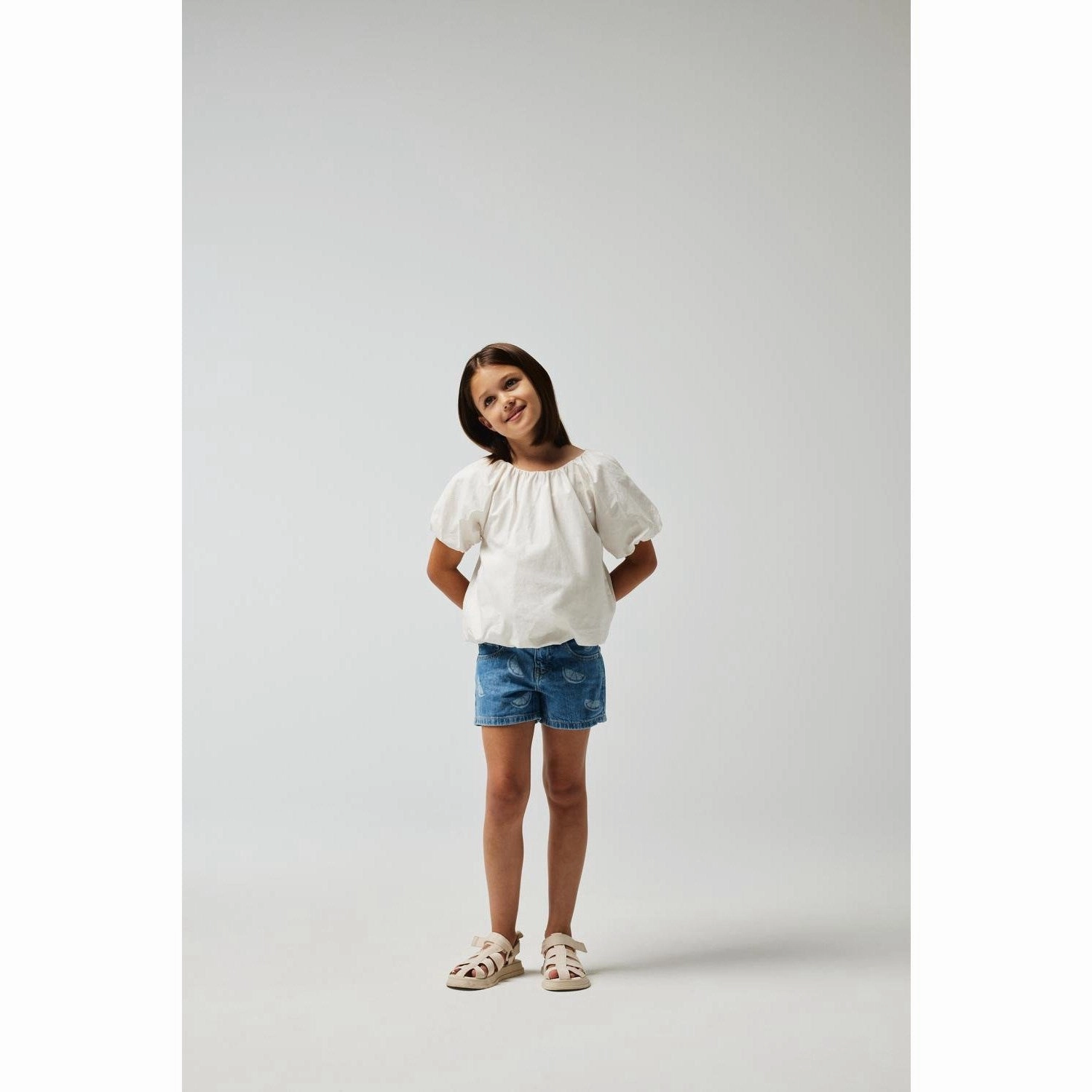 Name It Denim Blue Citrus Rose Regular Denim Shorts formal alternative