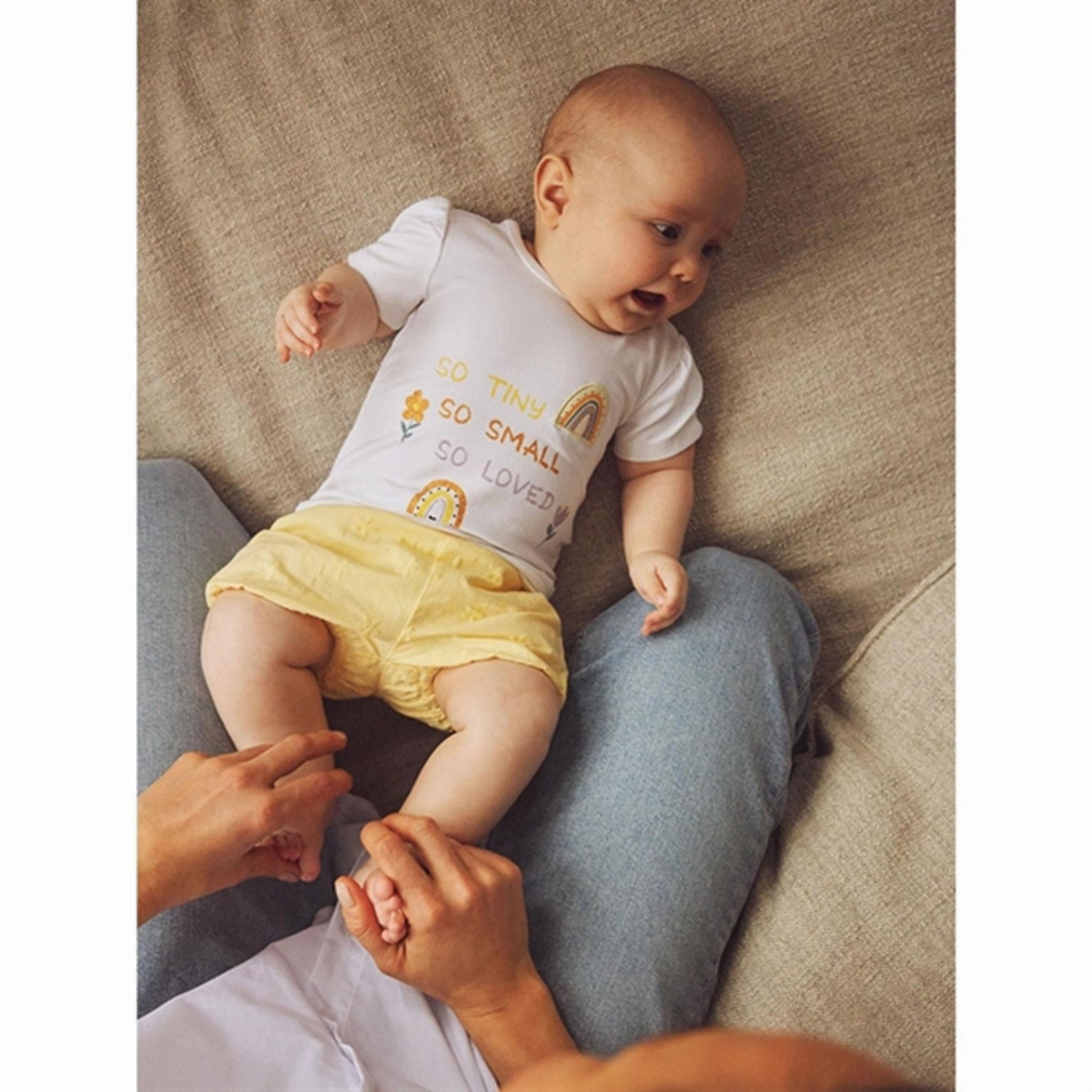 Name it Double Cream Jamille Shorts Wrinkle-Resistant Wide Leg Silhouette