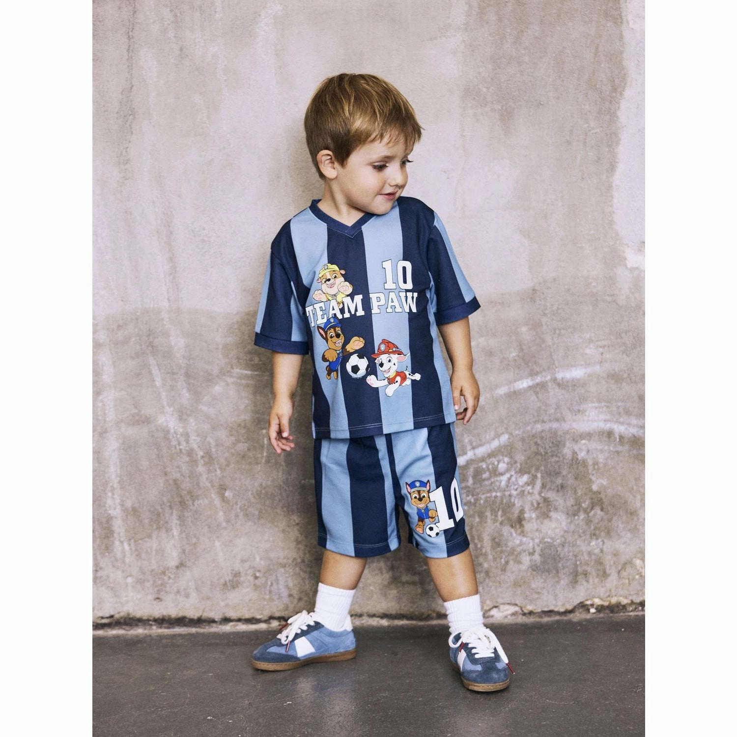 Name It Dusty Blue Nmmjakari Paw Nreg Long Poly Shorts Cplg Gift Idea