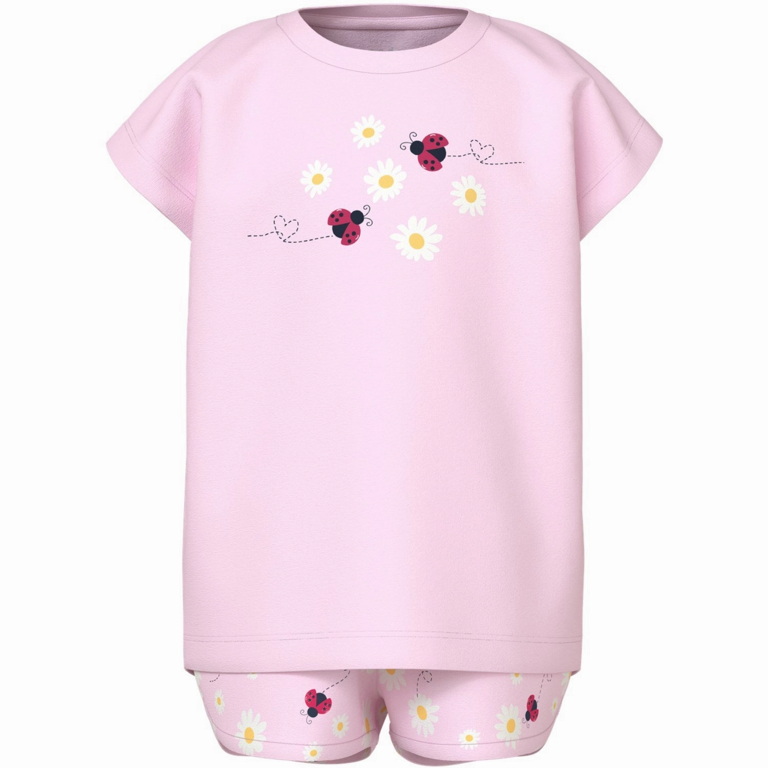 Eco-friendly WindResistantWeave Name It Festival Bloom Ladybug Vigea Shorts Set