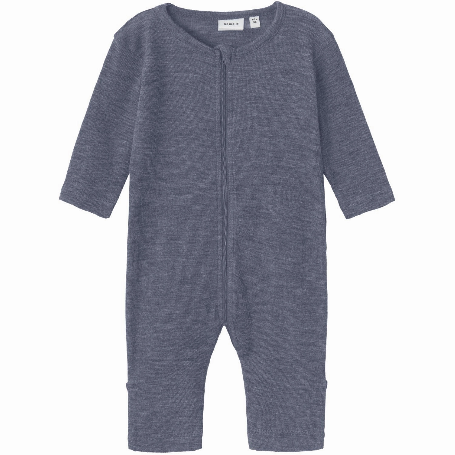 Hot Festival Fine Breathable Name It Folkstone Gray Nbmwossa Wo/Si Rib Nightsuit