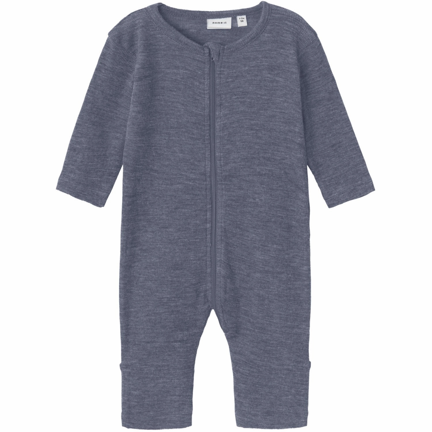 Essential Street Name It Folkstone Gray Nbmwossa Wo/Si Rib Nightsuit