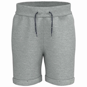Wide Leg Silhouette Name it Grey Melange Vasse Sweat Shorts