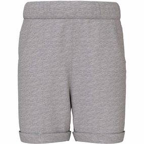 Name It Grey Melange Viking Long Shorts Anti Odor On-The-Go Style