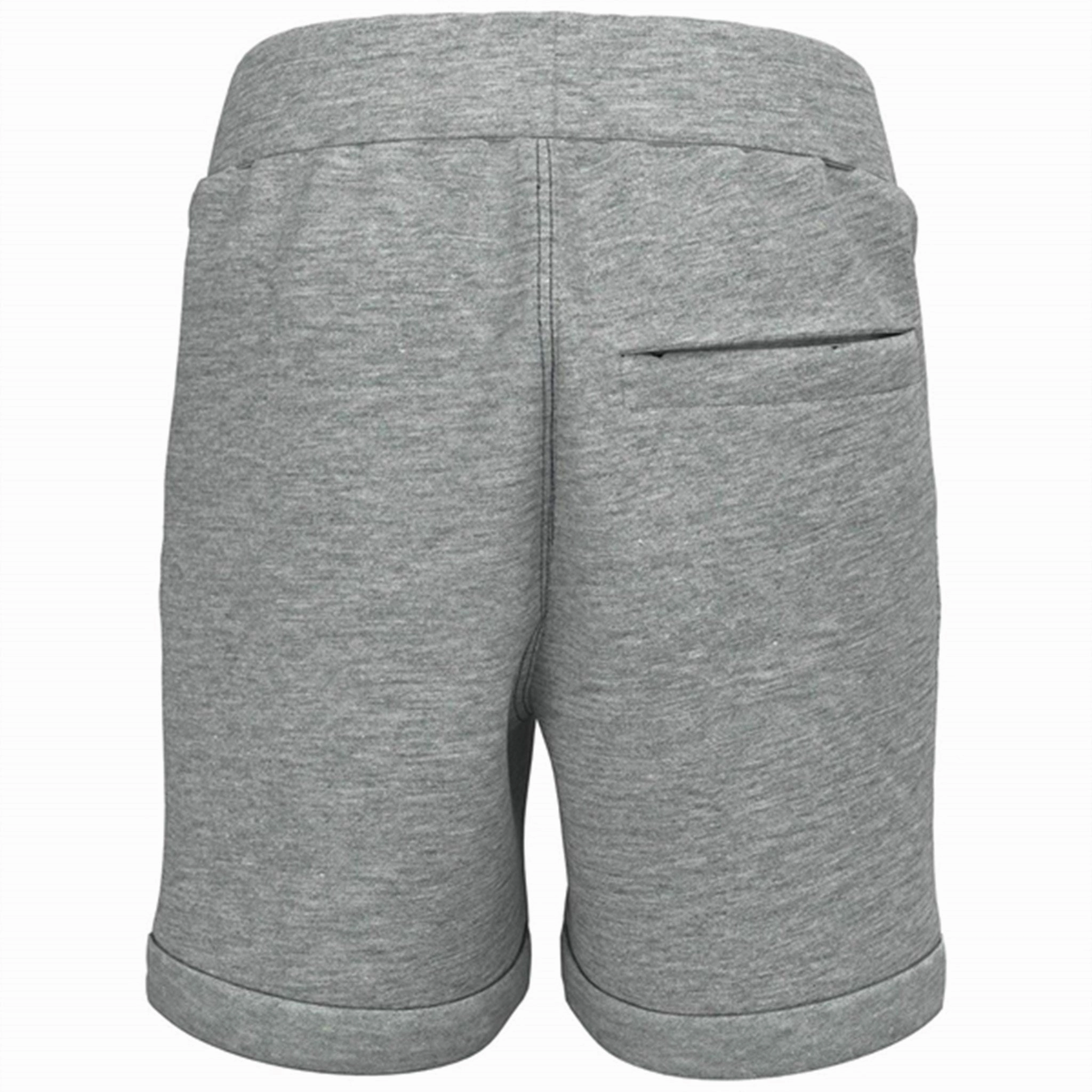 Name it Grey Melange Viking Shorts WrinkleFreeFabric Personalized