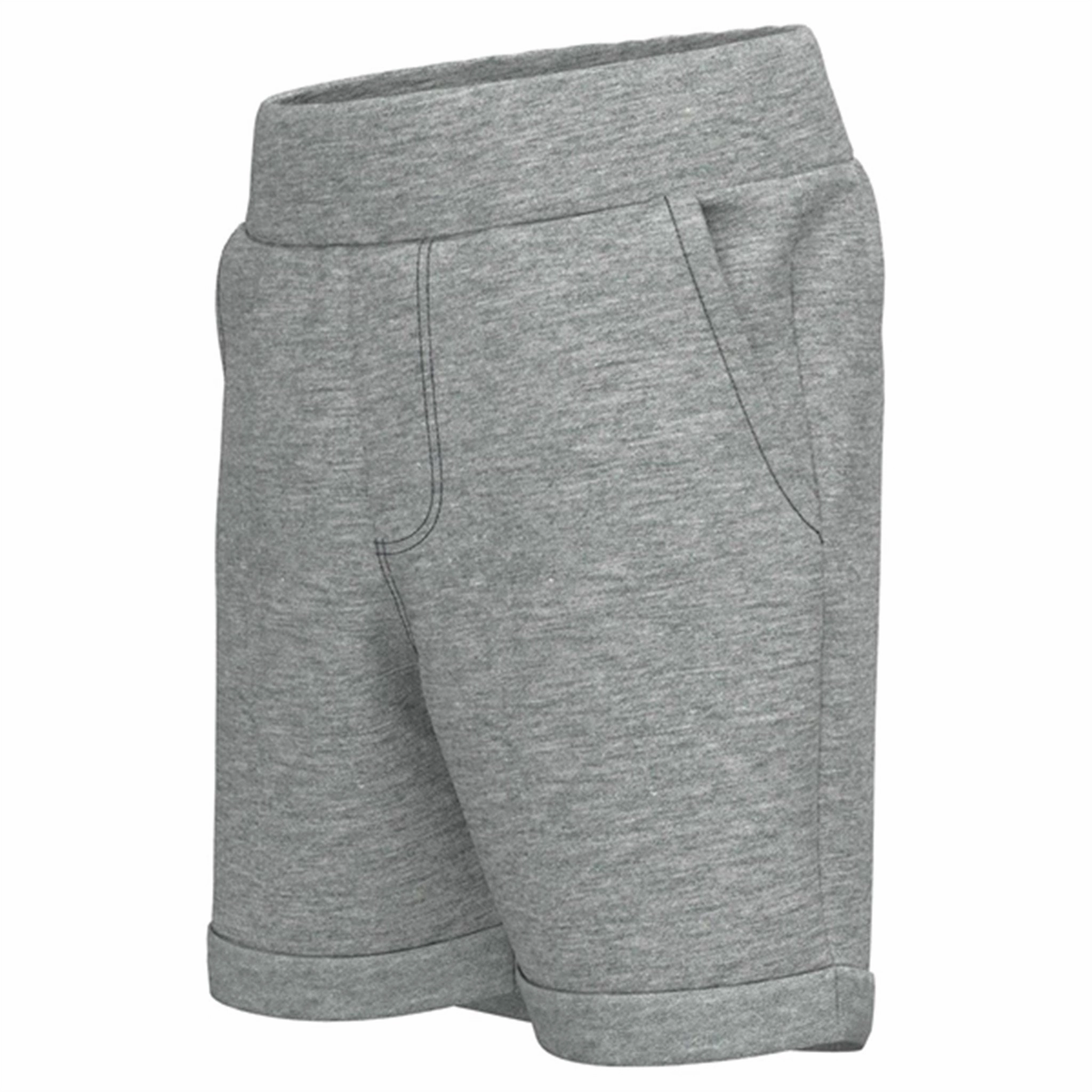 Name it Grey Melange Viking Shorts garden party wear
