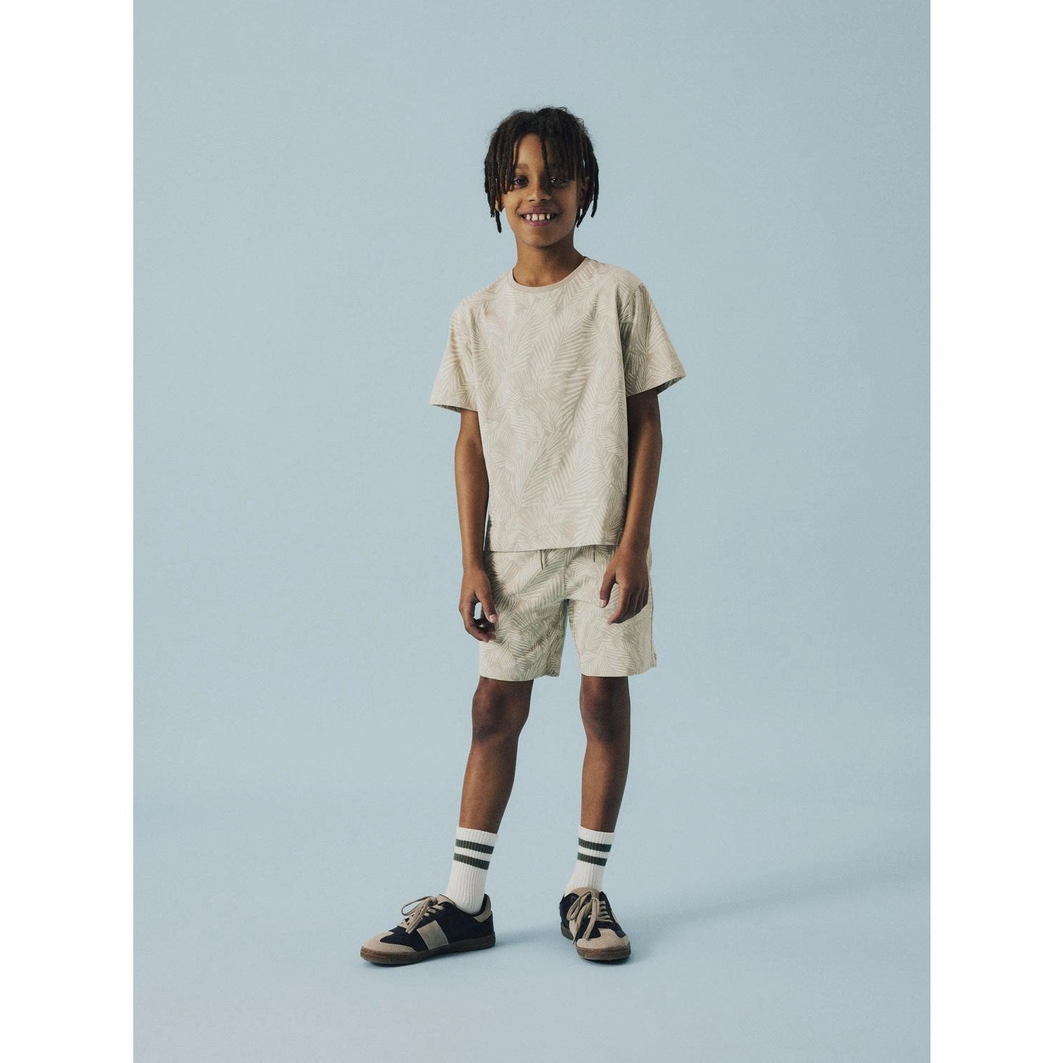 Name It Island Fossil Nkmjivan Nreg Shorts Pb EcoFriendlyMaterials