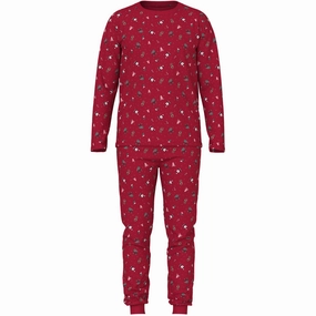 Indoor style Drop Shoulder Construction Name It Jester Red Christmas Elements Nanvismas Nightset Adult