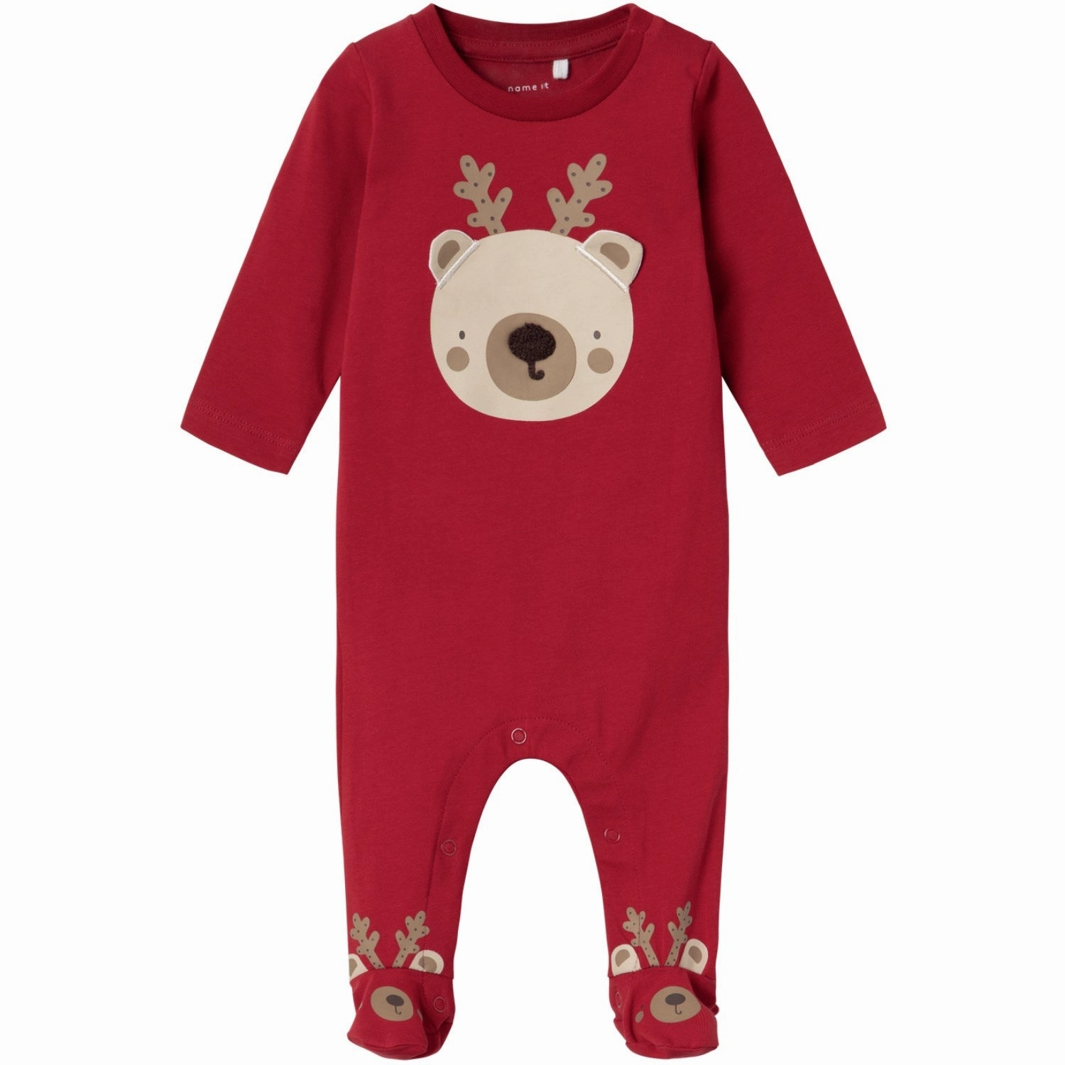 Slim Versatile Active Luxury Name It Jester Red Richo Onesie