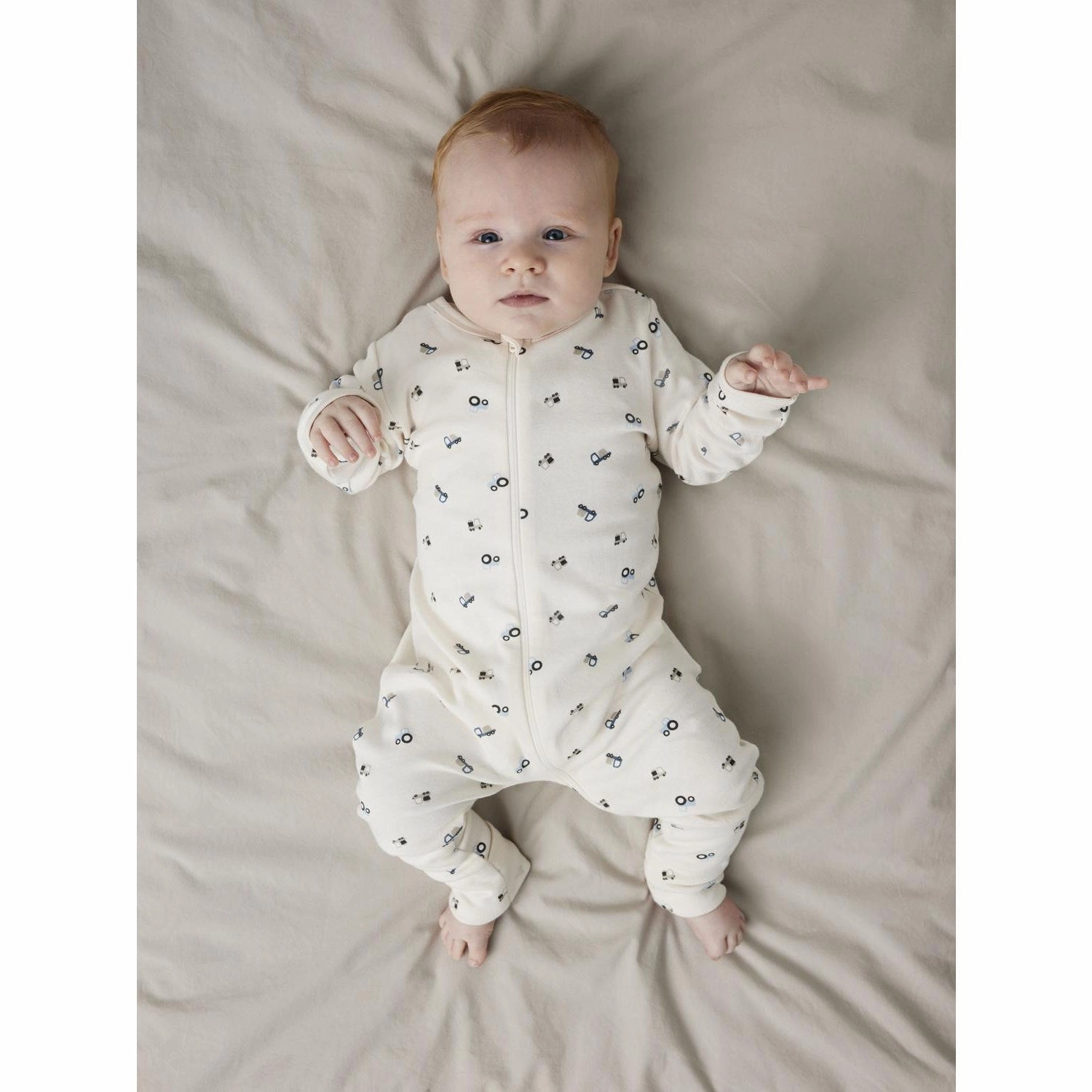 Name It Jet Stream Nightsuit 2-pack Zip Jet Tractor Noos Flexible Soft Dance Luxury