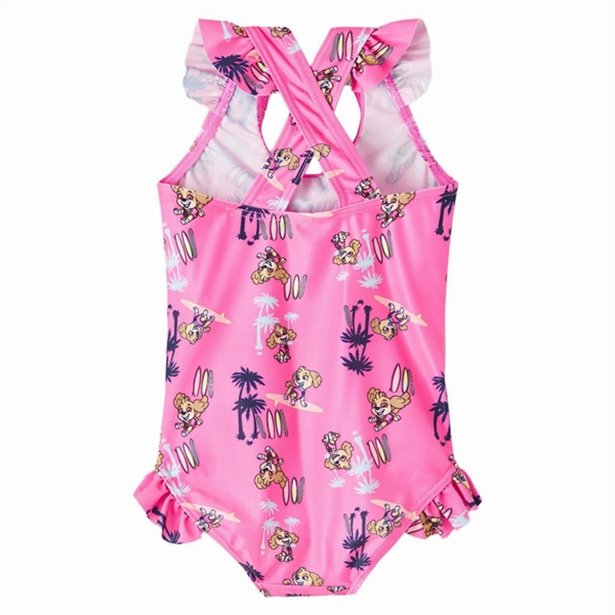Name it Knockout Pink Misse Paw Patrol Swimsuit Aerodynamic Contour Panels Holiday Must-Have