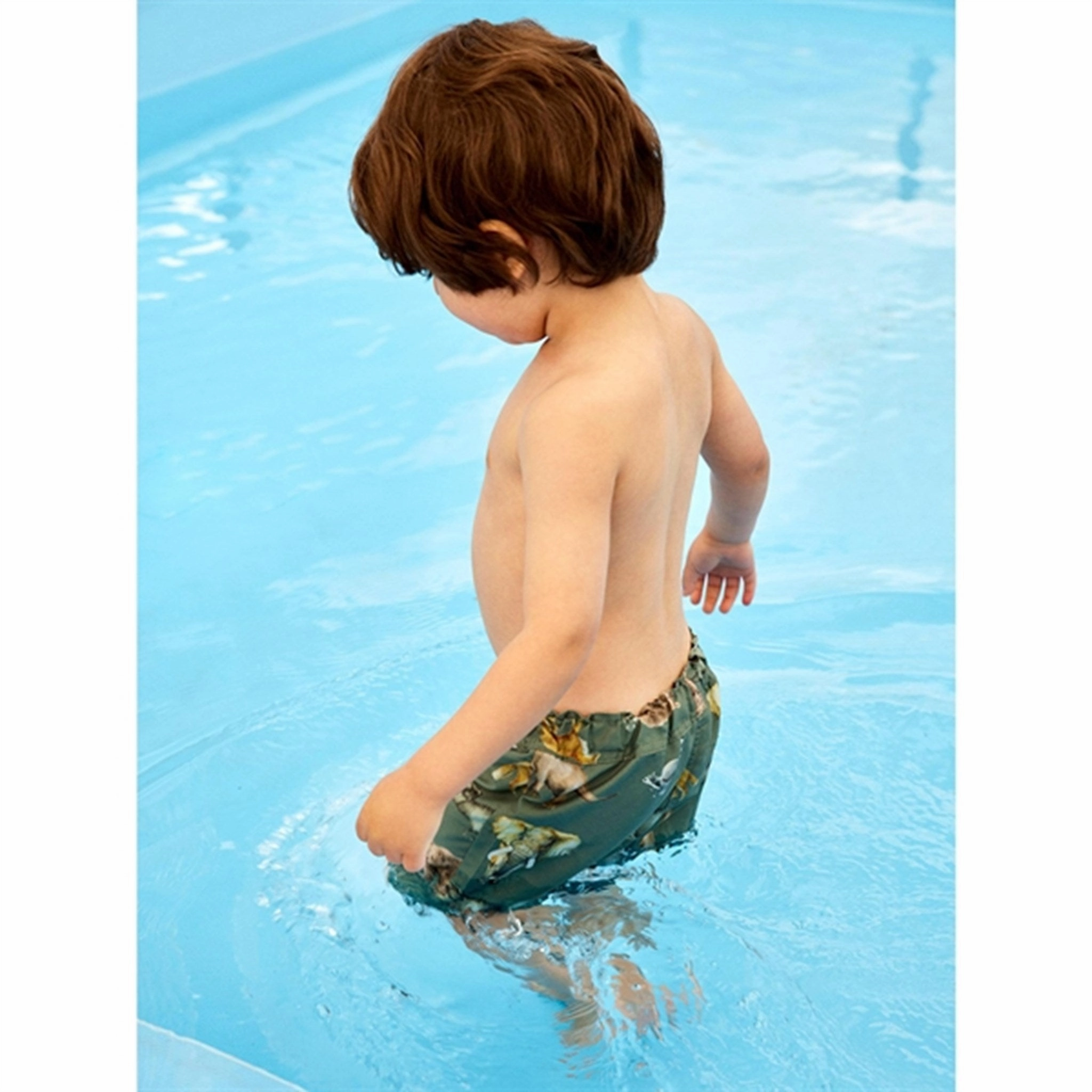 Name it Laurel Wreath Zimon Swim Shorts Stretch Resistant Panels