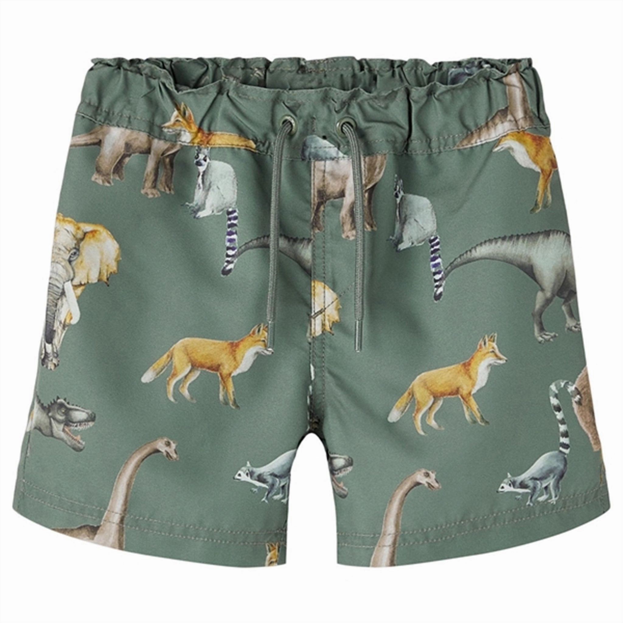 Name it Laurel Wreath Zimon Swim Shorts Convertible Design