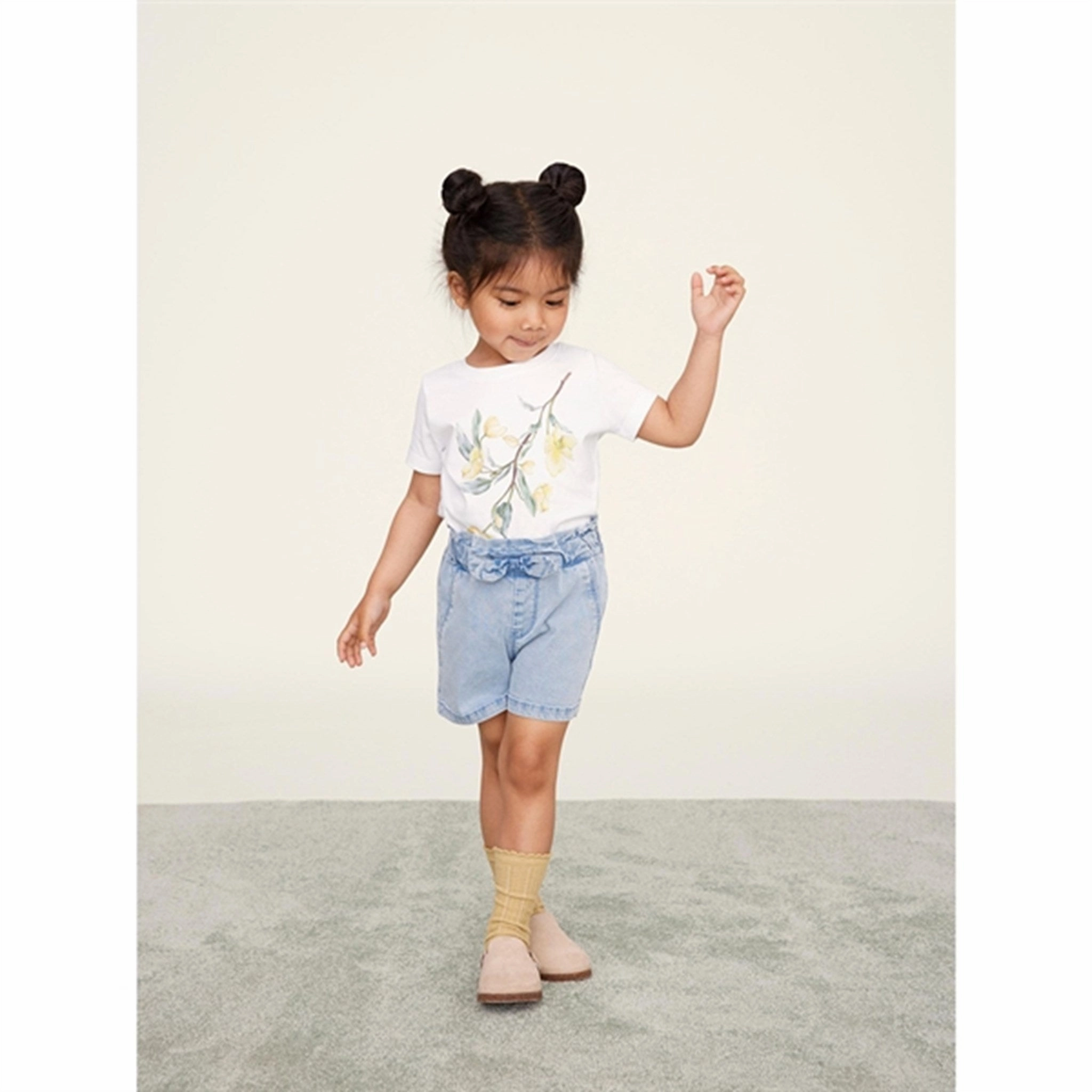 Reinforced Seams Name it Light Blue Denim Bella Denim Shorts