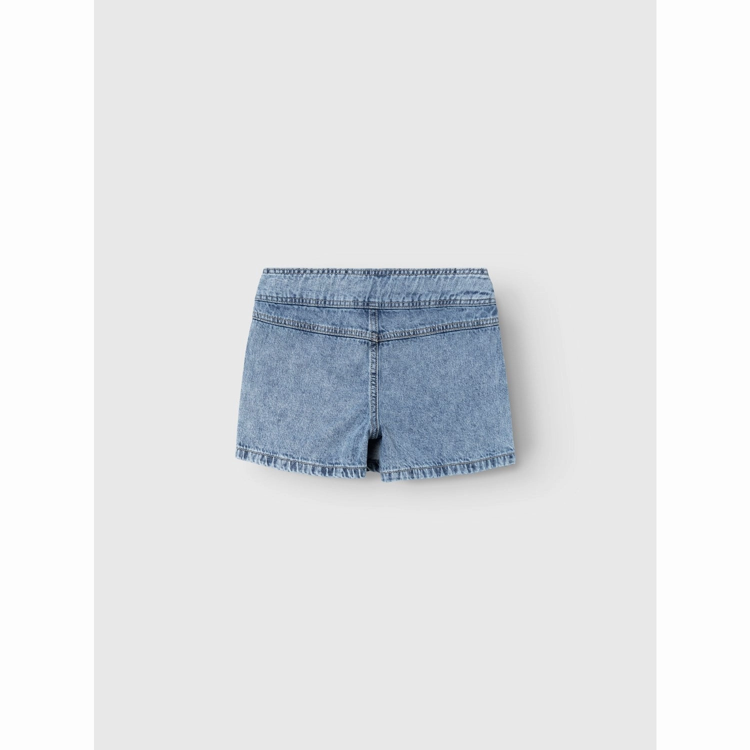 warm weather Name It Light Blue Denim Bella Wide Denim Skort