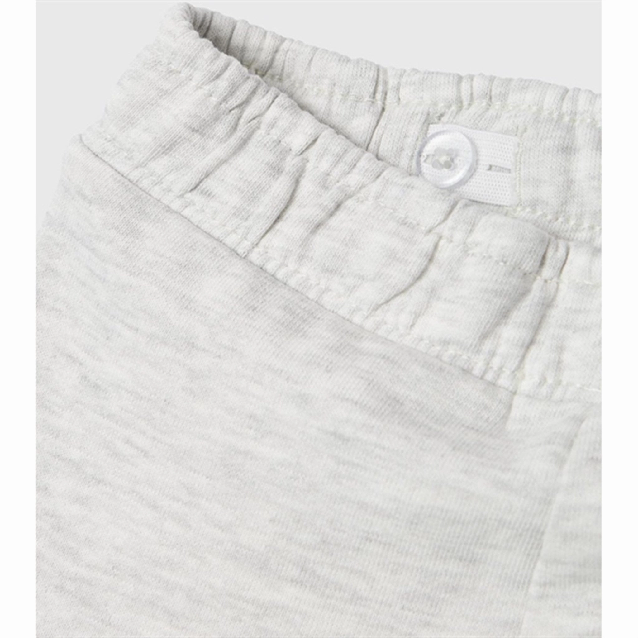 earthy shades Name it Light Grey Melange Dike Sweat Shorts