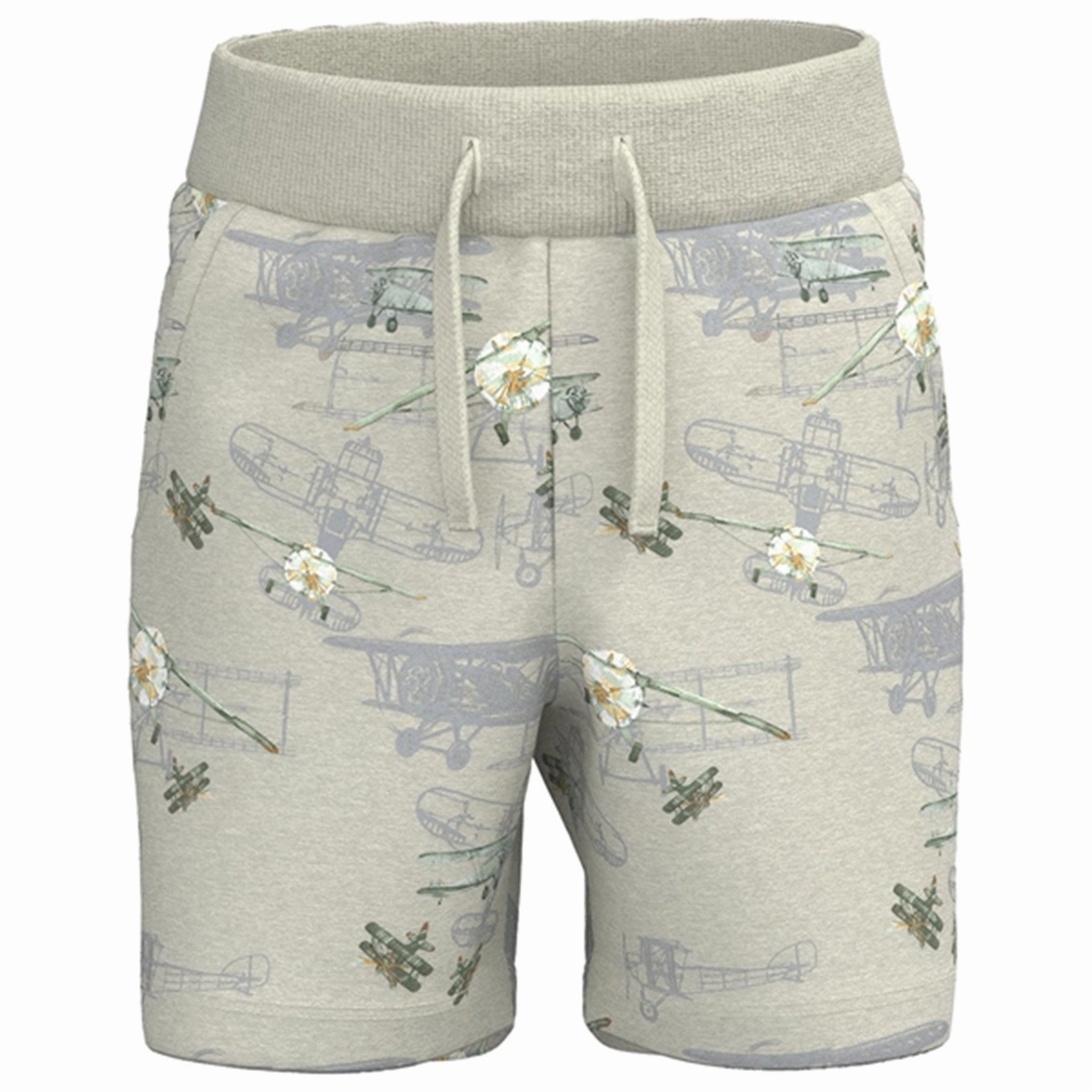 Name it Light Grey Melange Halfdan Sweat Shorts Classic Vibe