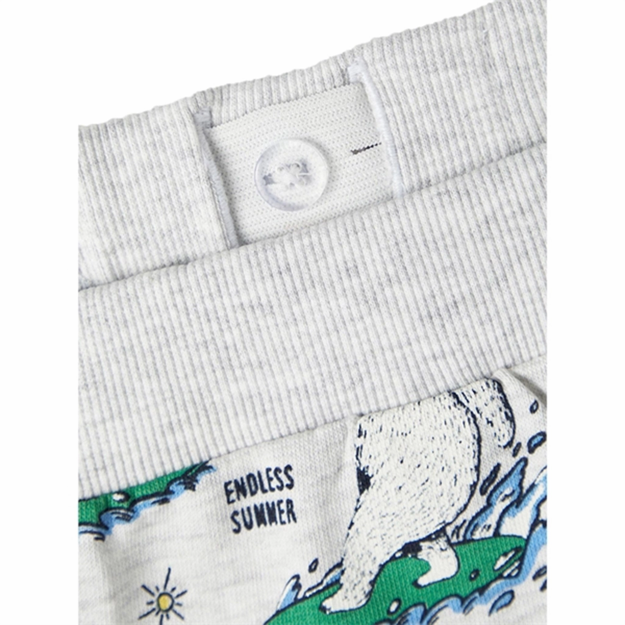 Urban Mood long-lasting quality Name it Light Grey Melange Jesse Sweat Shorts