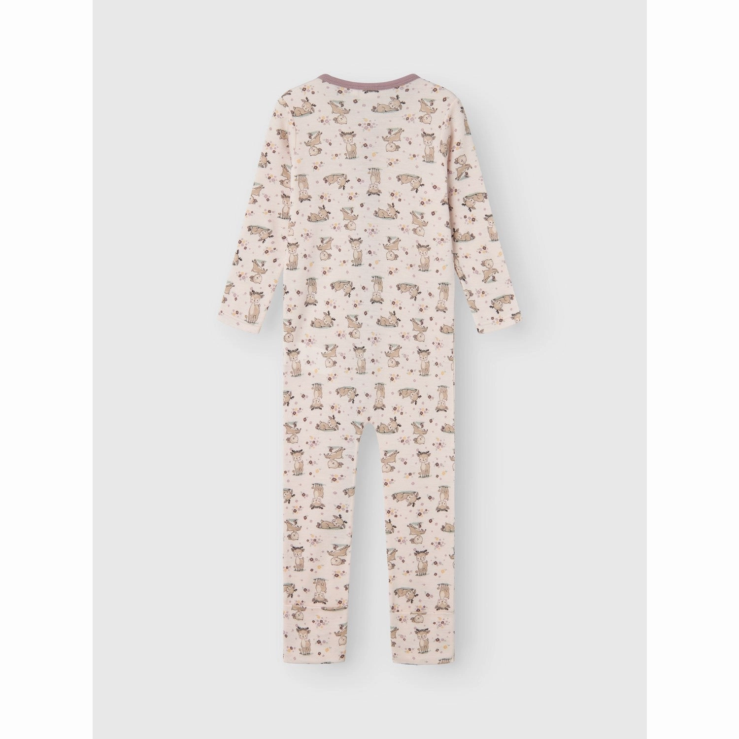 Name It Lilac Ash AOP Willit Wool Onesie Picnic Club Street Men