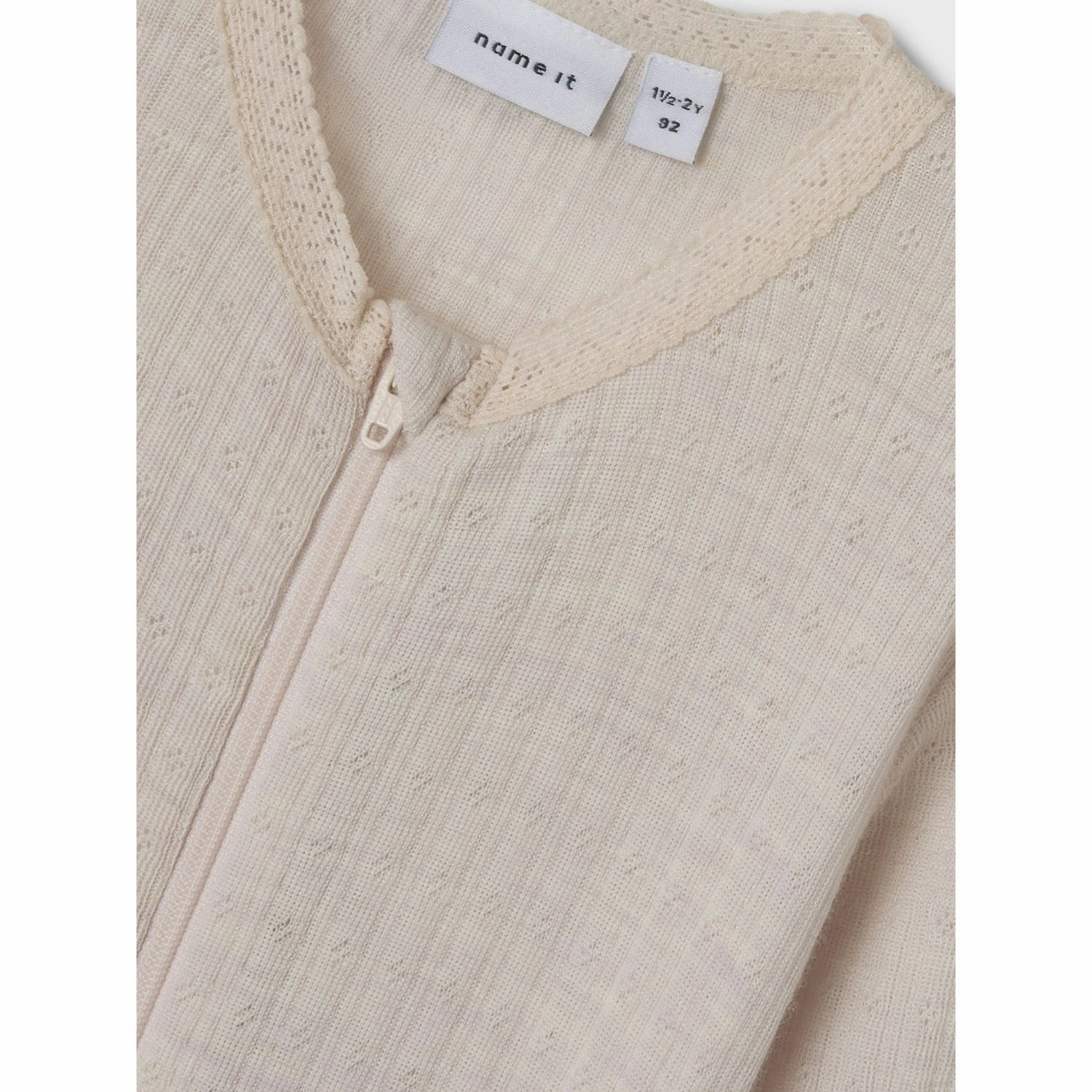 Training Street Name It Lilac Ash Wossa Wool/Silk Rib Nightsuit