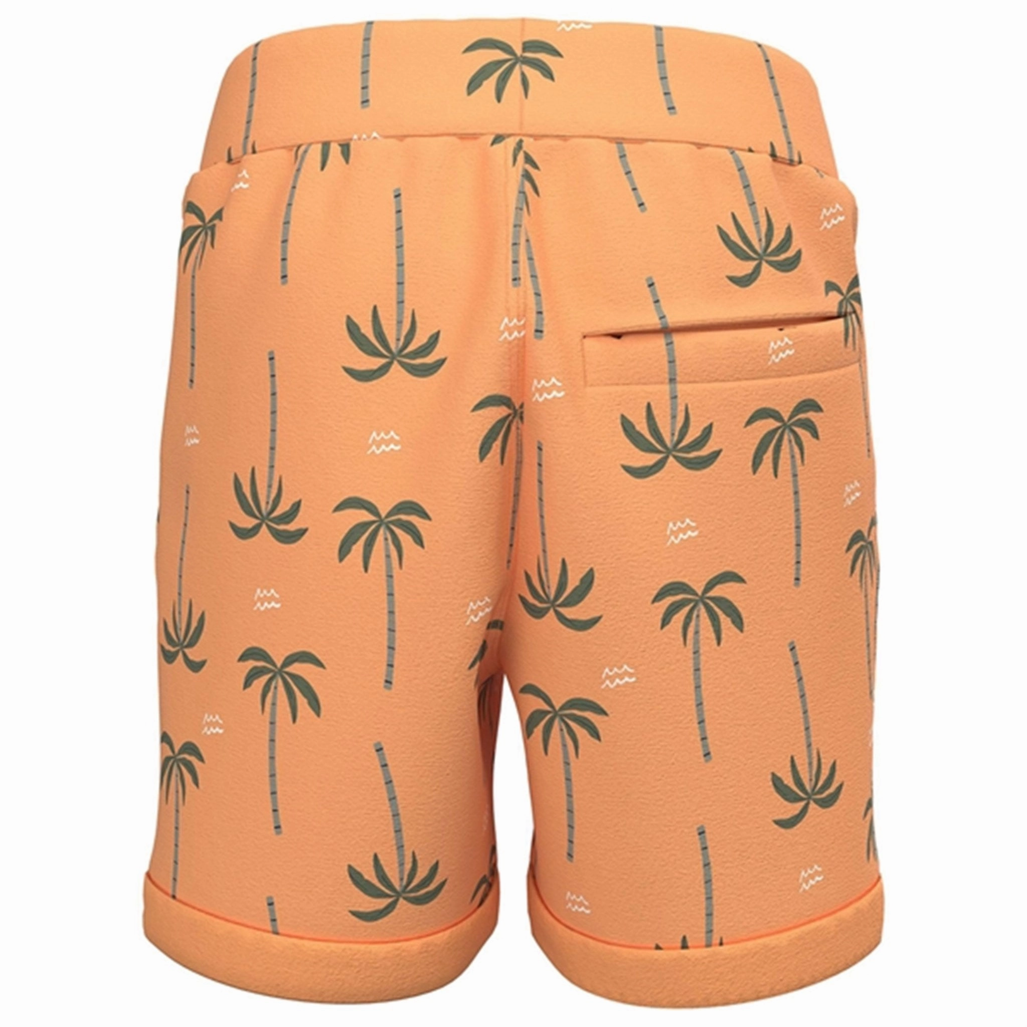 Nylon Material color - fast Name it Mock Orange Varga Shorts