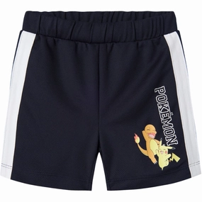 Basketball shorts surfing attire Name It Navy Blazer Manak Pokemon Regular Poly Shorts
