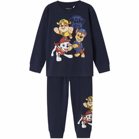 Relaxed Fit Name It Navy Blazer Nmmarlo Pawpatrol Ls Nightset Noos Cplg