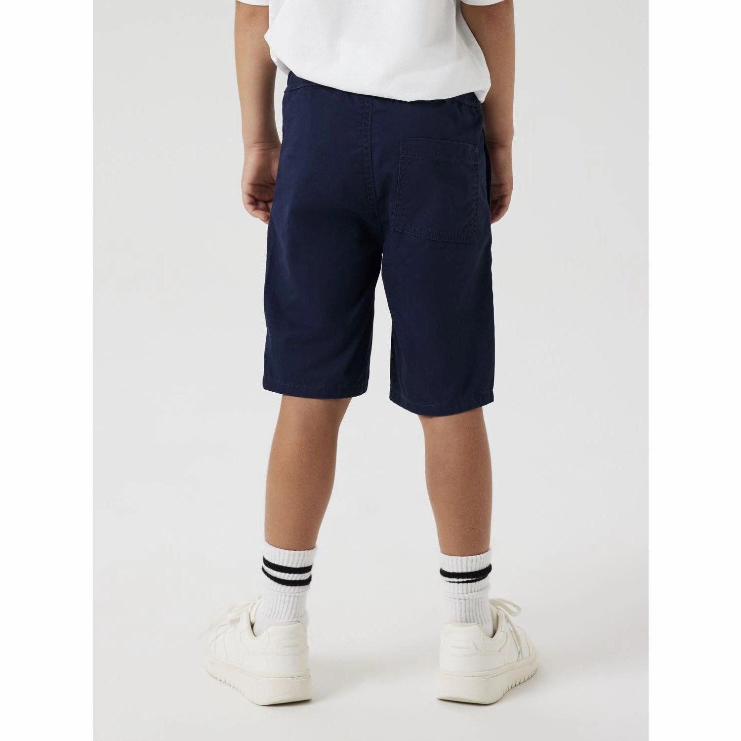 compression support Elastic Band Name It Navy Blazer Ryan Jog Twill Shorts Noos