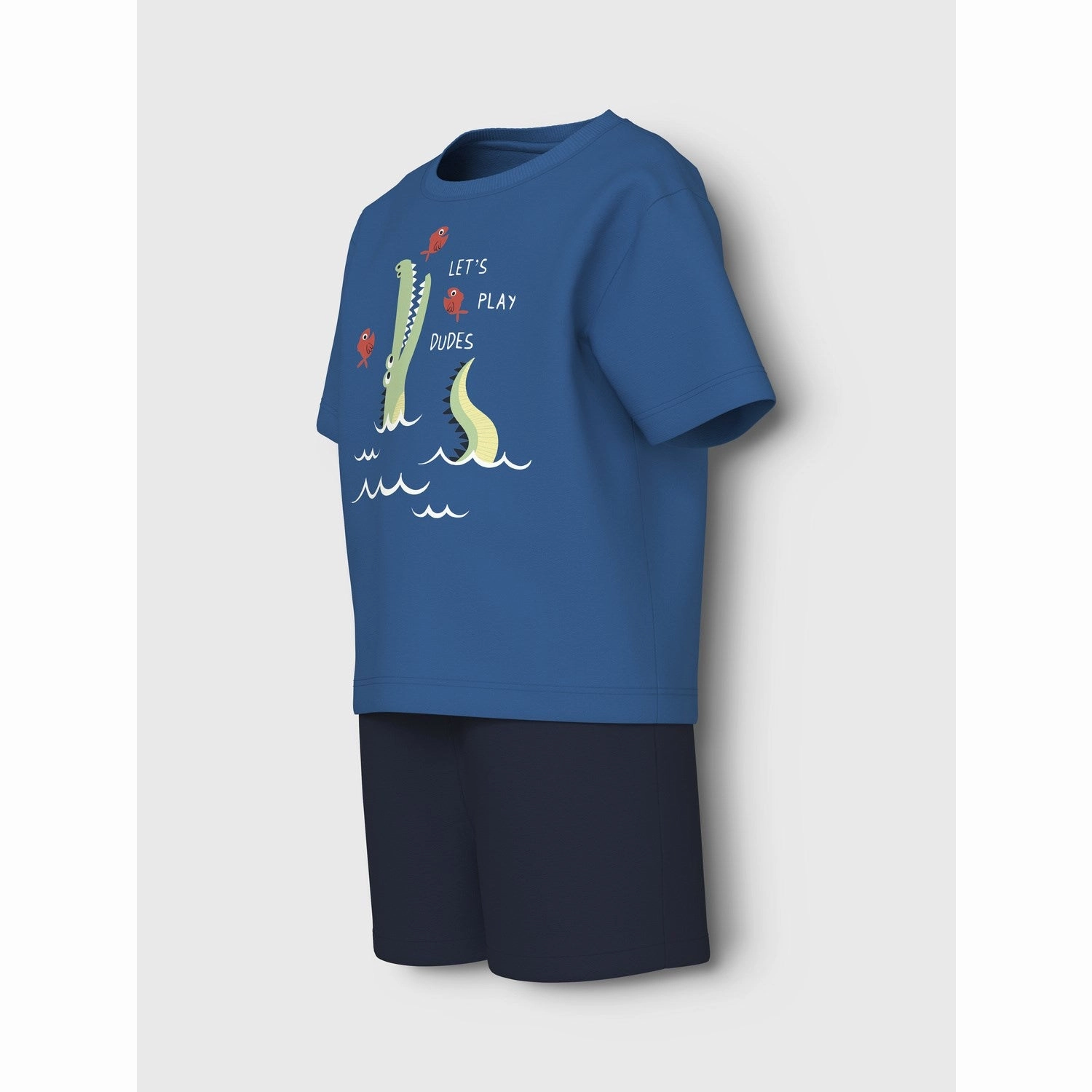 Name It Navy Blazer Vigor Regular Shorts Set Flexible Waistline souvenir item