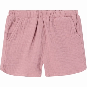 Name It Nostalgia Rose Hussi Shorts Rubberized Grip Waistband