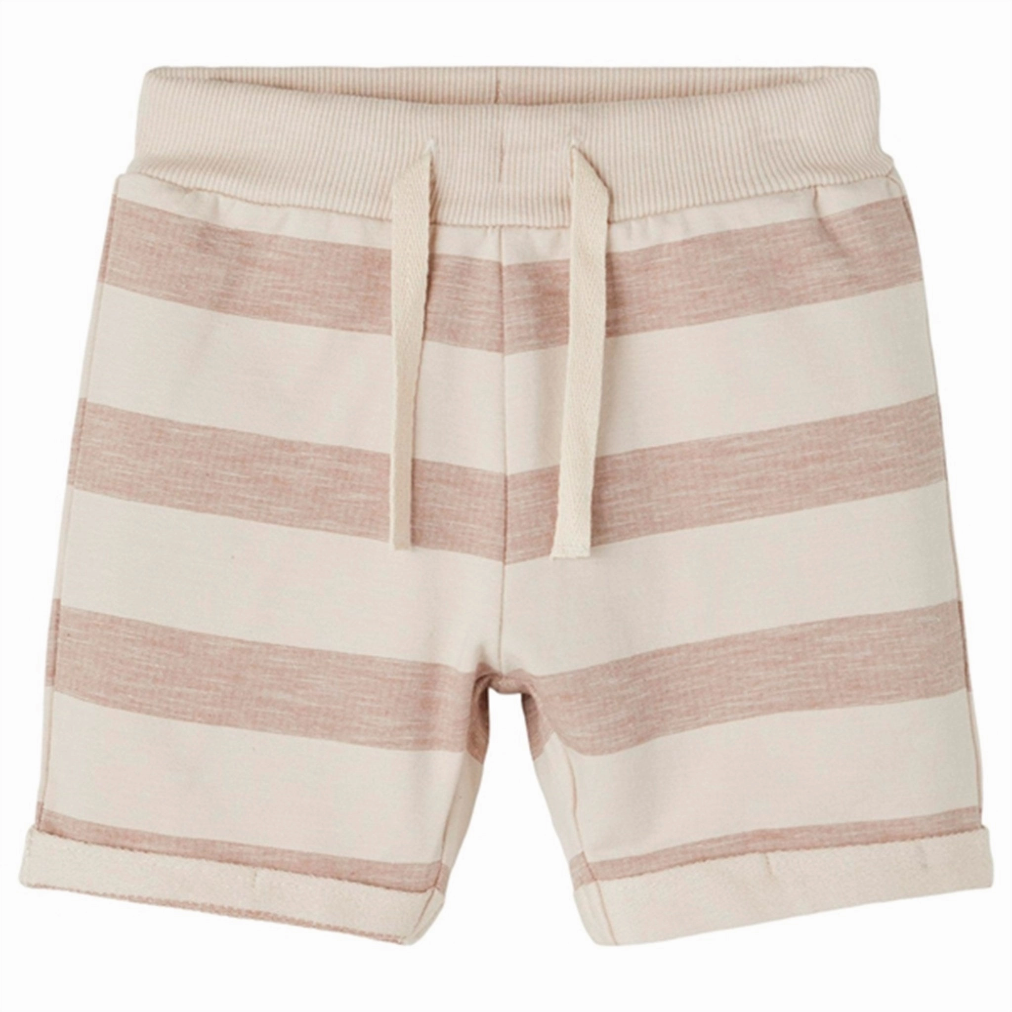 Name it Oatmeal Fimo Long Sweatshorts embroidery work Wrinkle Free Fabric