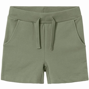 Active Shorts martial arts gear Name it Oil Green Hiko Sweat Shorts