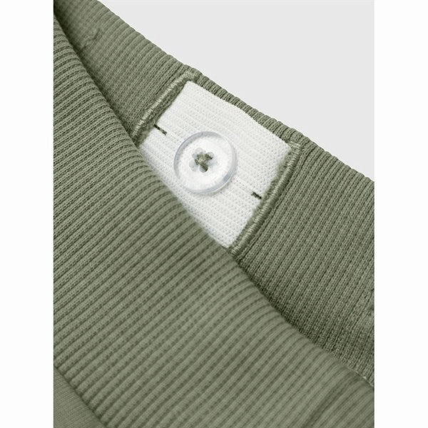 Name it Oil Green Hiko Sweat Shorts Beach Bound Sneakers