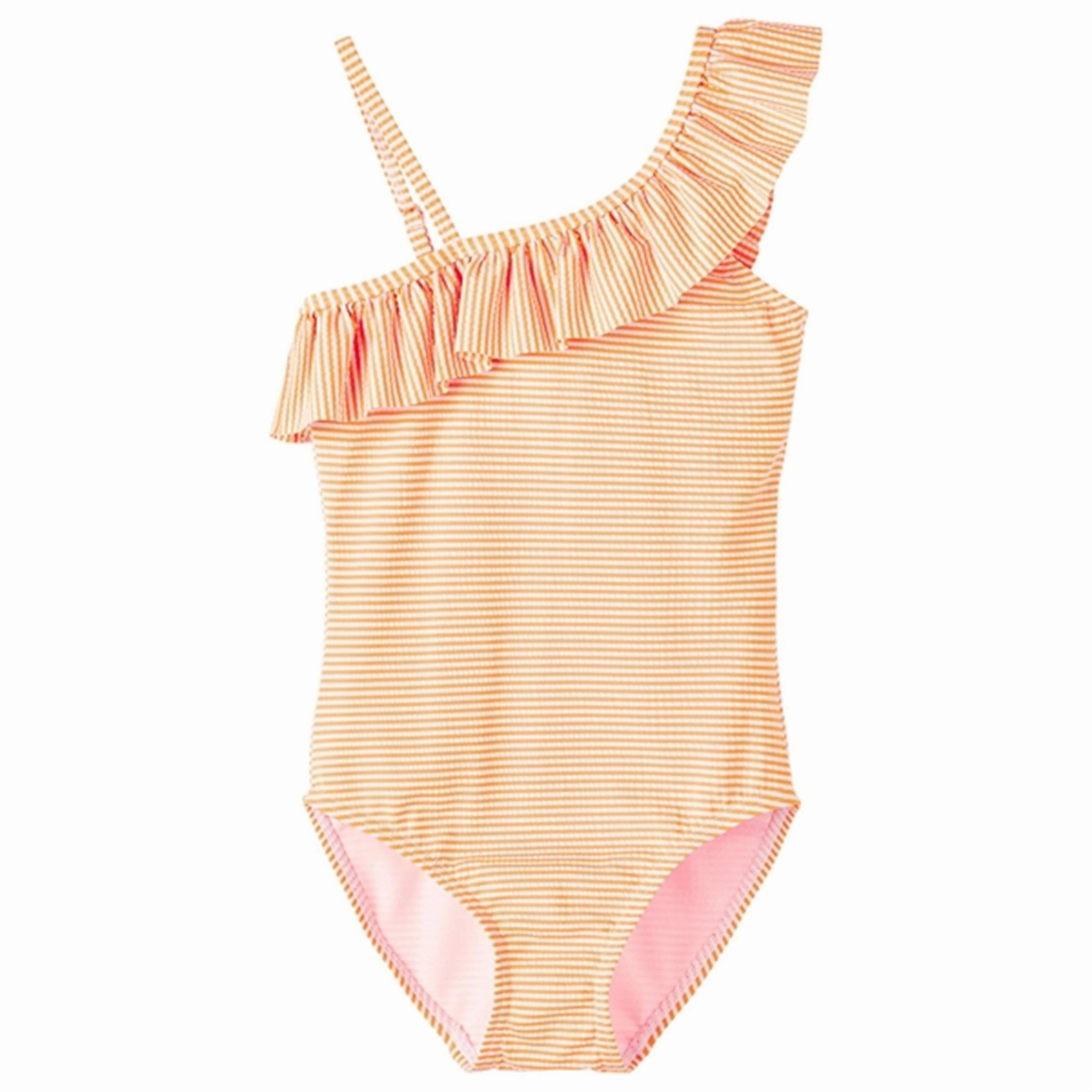Relaxing Beach Seaside Escape Name it Orange Pop Ziline Swimsuit