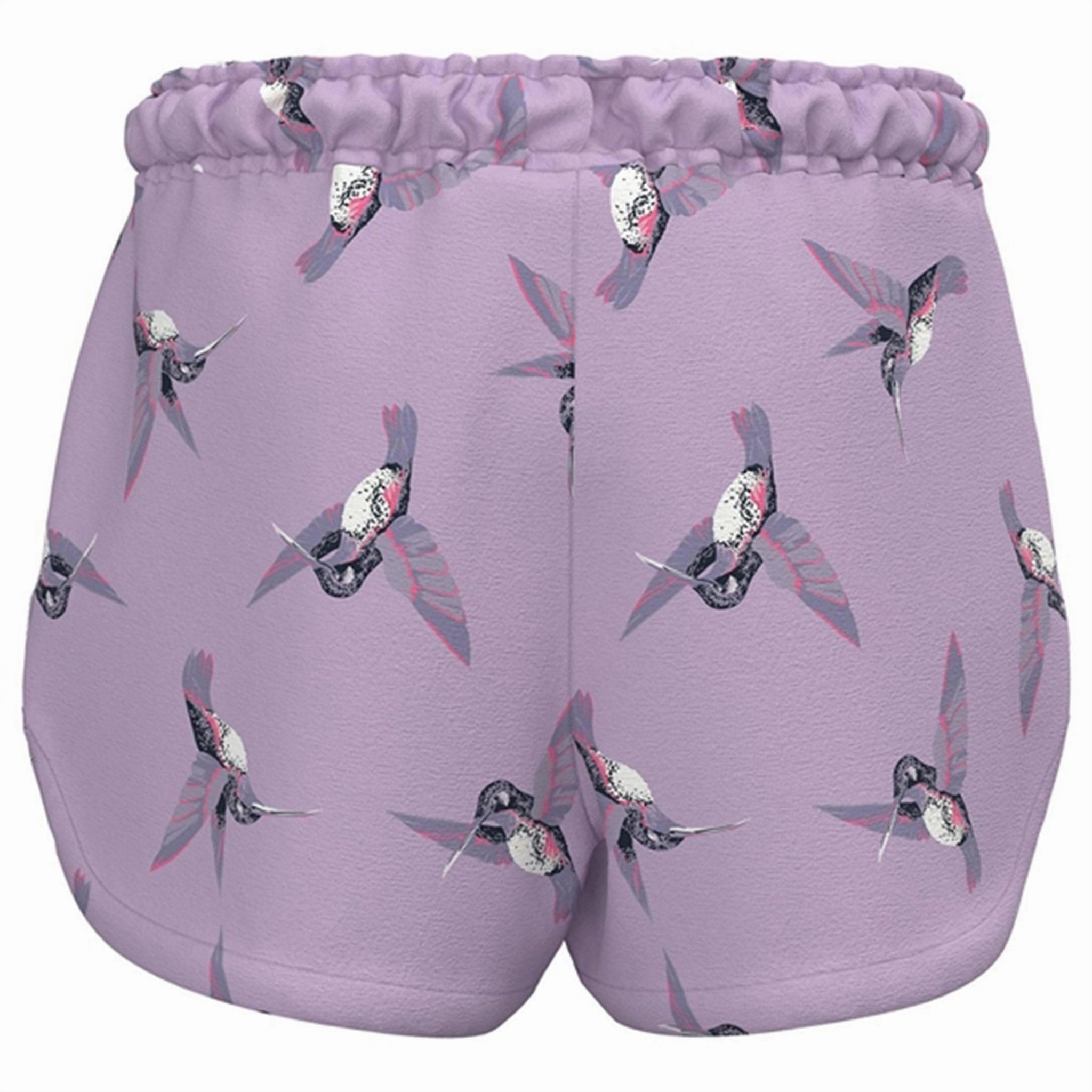 Name it Orchid Bloom Birds Vigga Shorts custom-made