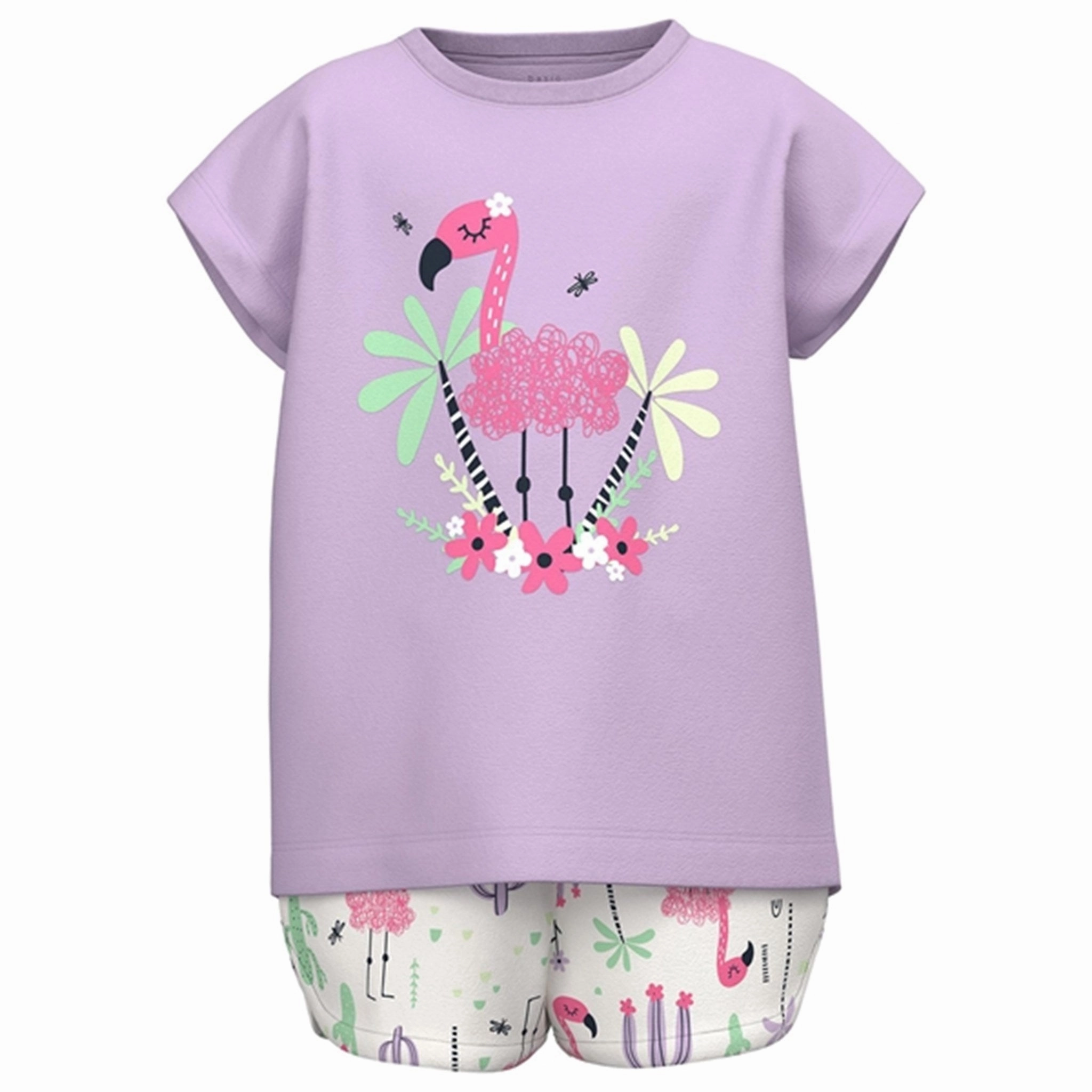 Reflective Safety Details Name it Orchid Bloom Vigea T-Shirt Set