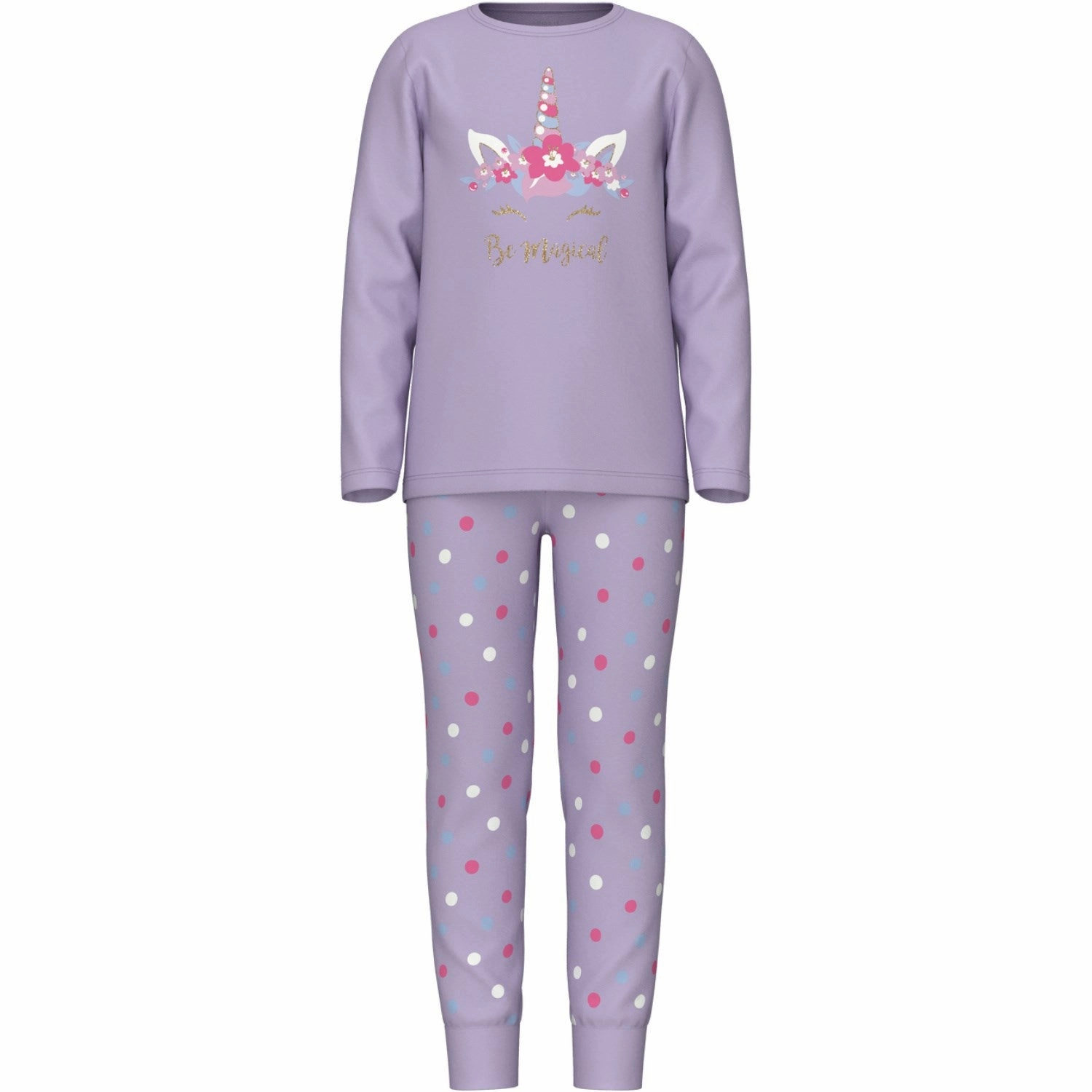 Warm Interior Easy Go Name It Pastel Lilac Pajamas Pastel Lilac Magical Noos