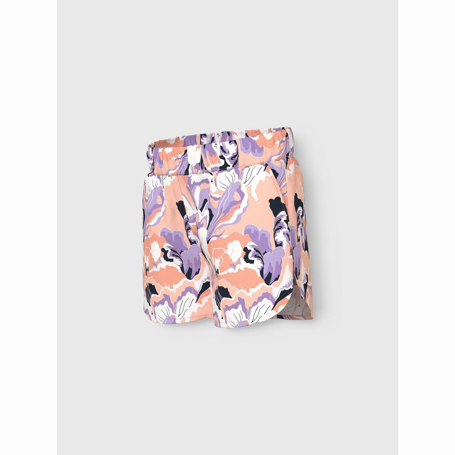 Name It Peach Parfait Flower Vinaya Shorts Noos Walk Easy High Durability Blend
