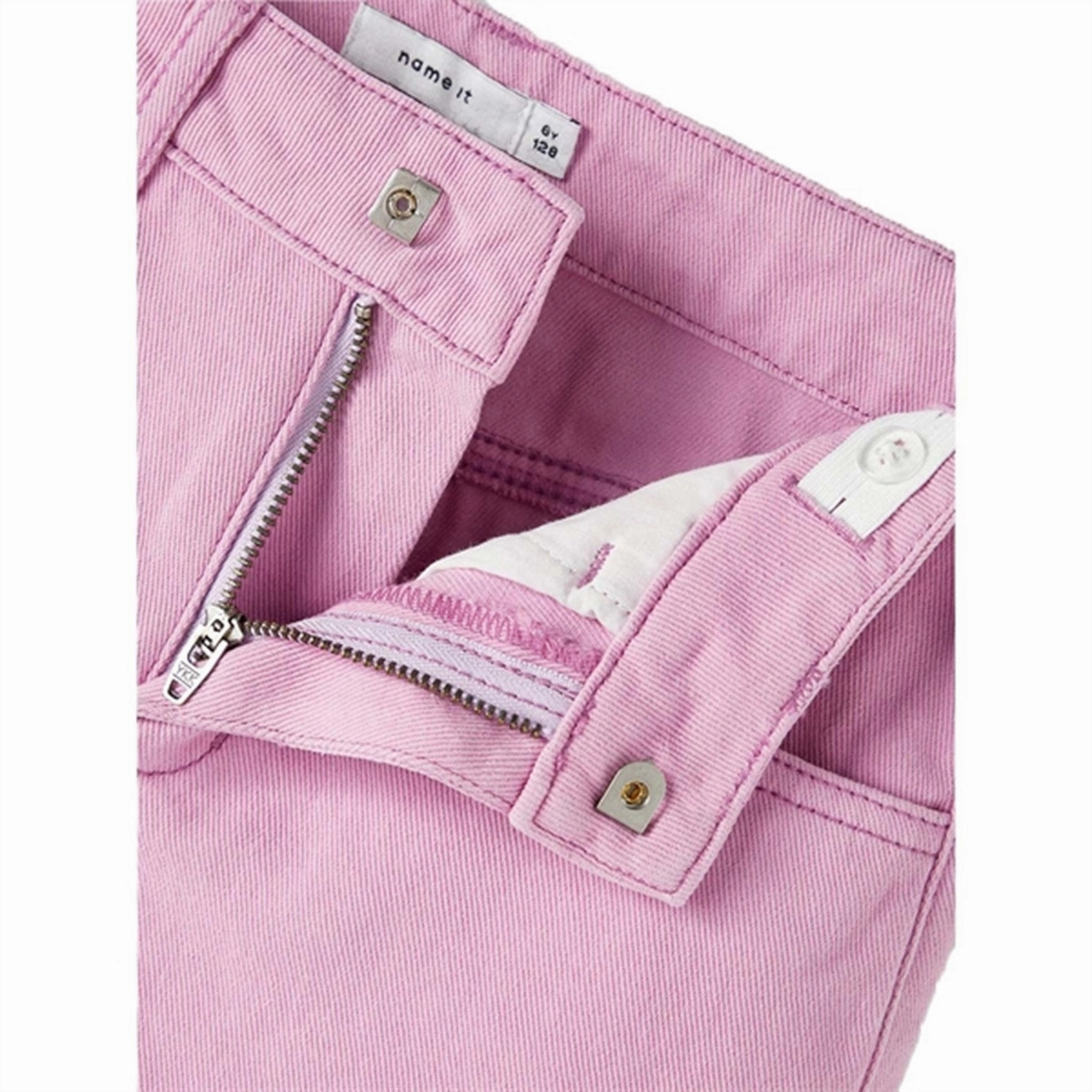 Retroreflective Accents Low-waisted Name it Persian Violet Randi Mom Twiizza Shorts