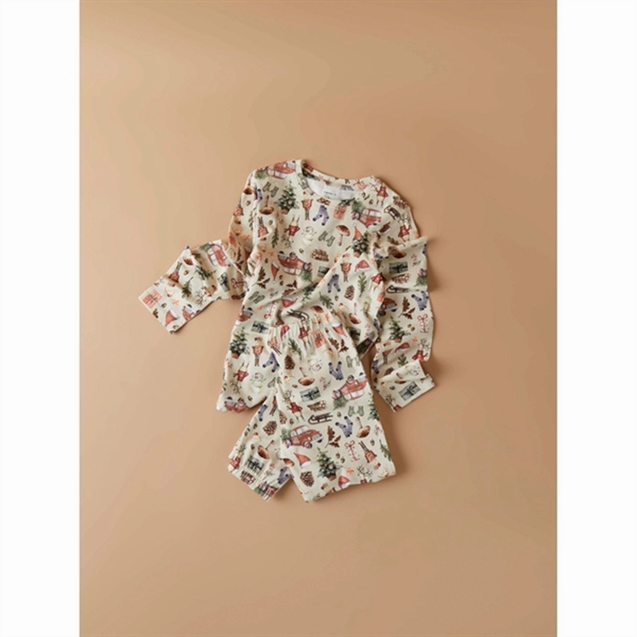 Snug Layers Stretch waistband Name it Peyote Melange Riccas Nightset