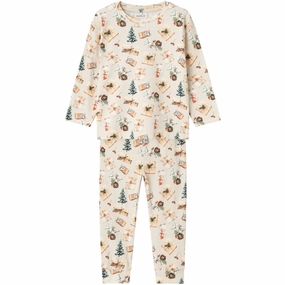 Thermal Insulation Name It Peyote Melange Roccos Night Set