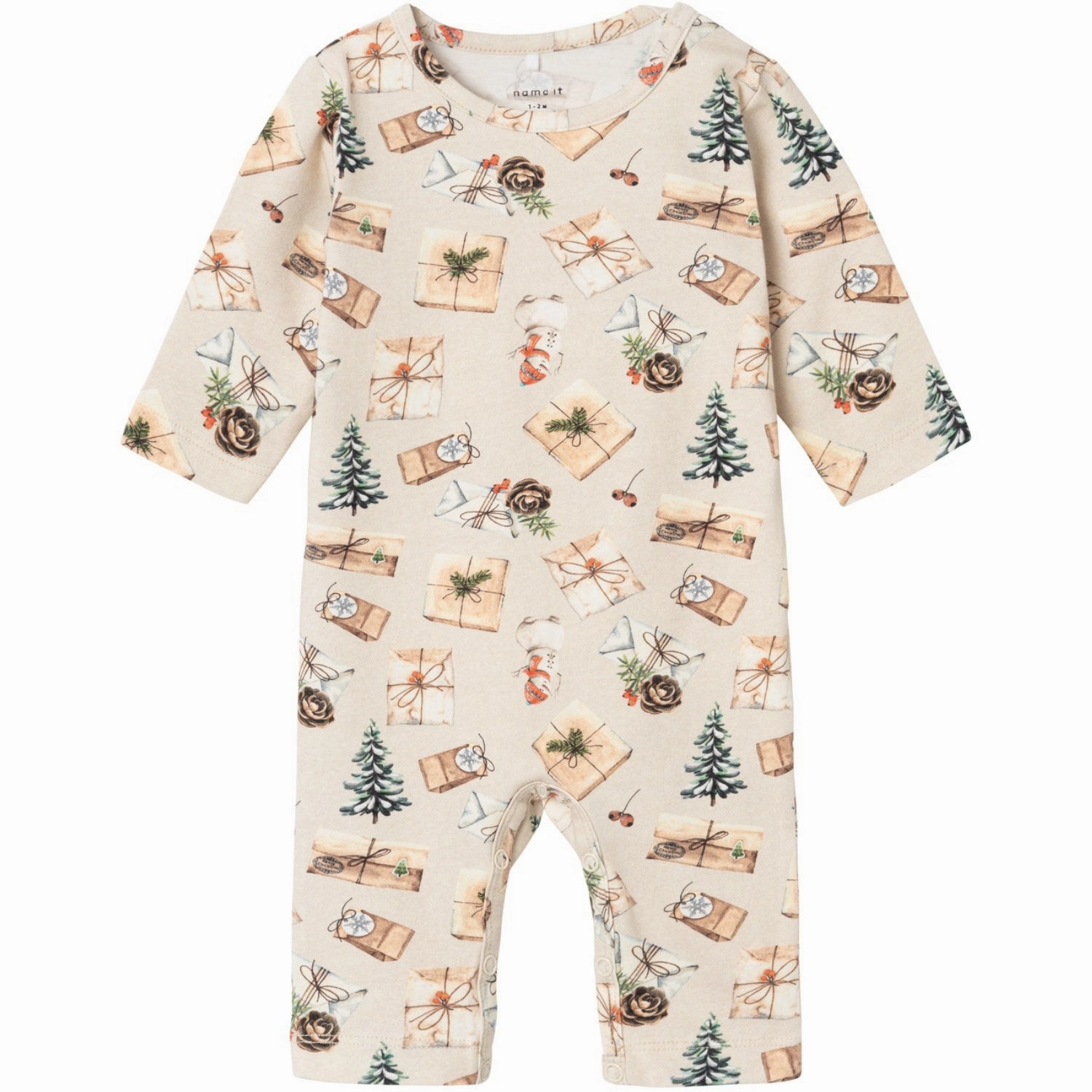 Name It Peyote Melange Roccos Night Suit Loose Fit Style Weekend Comfort