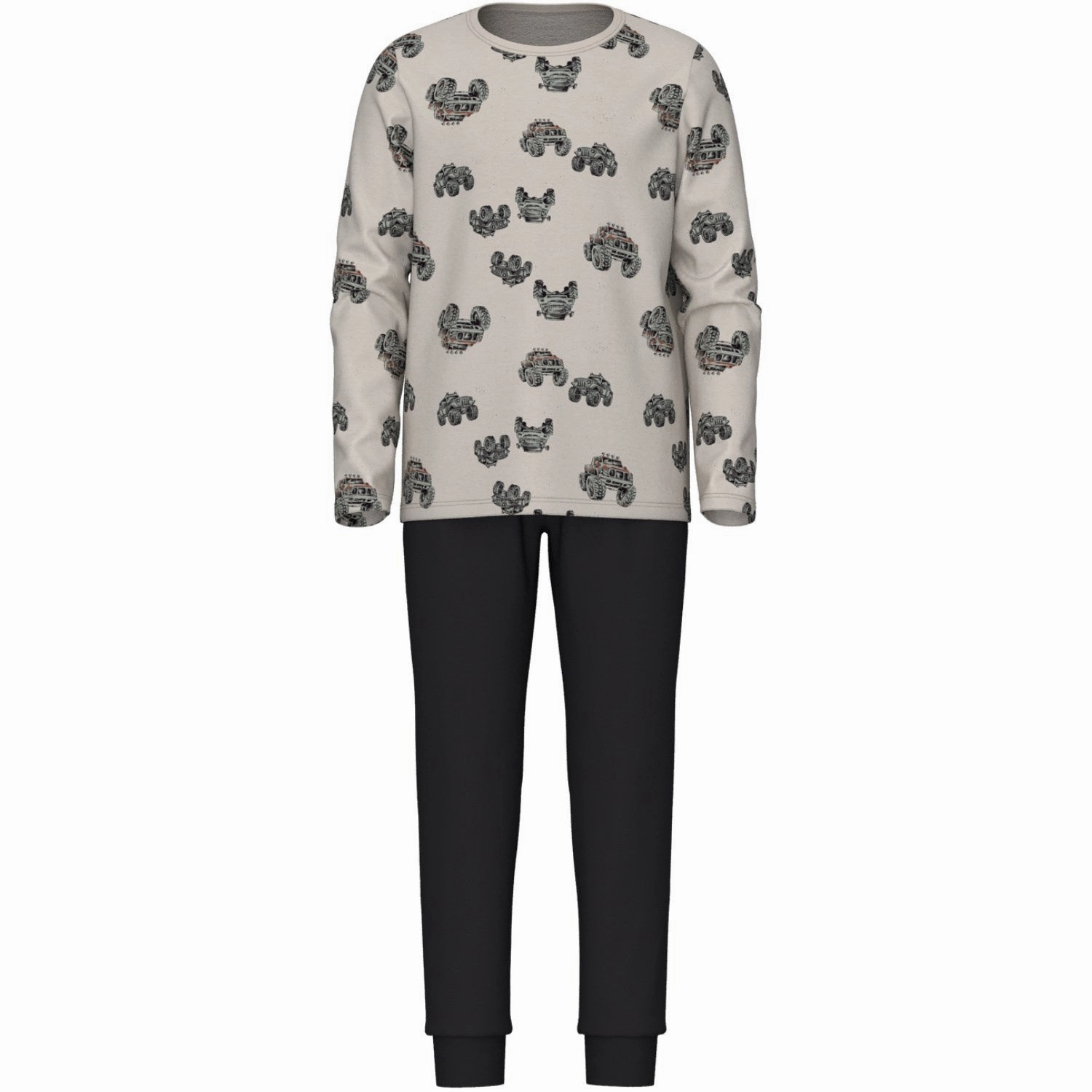 Lightweight Jersey Knit Ribbed Cuffs Name It Peyote Pajamas Peyote Monster Truck Noos