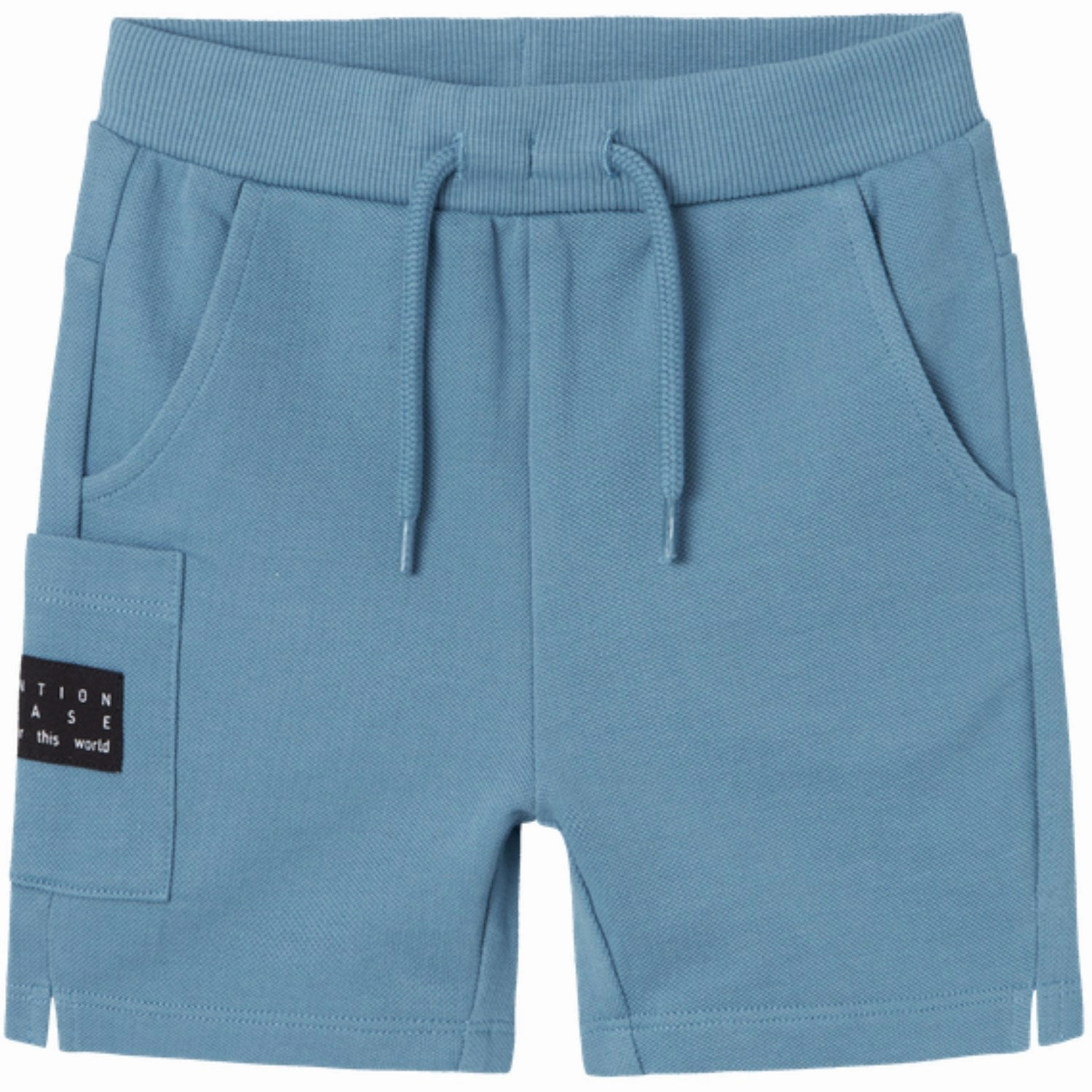Lightweight Construction Adjustable Waist Name It Provincial Blue Vivasse Long Sweat Shorts