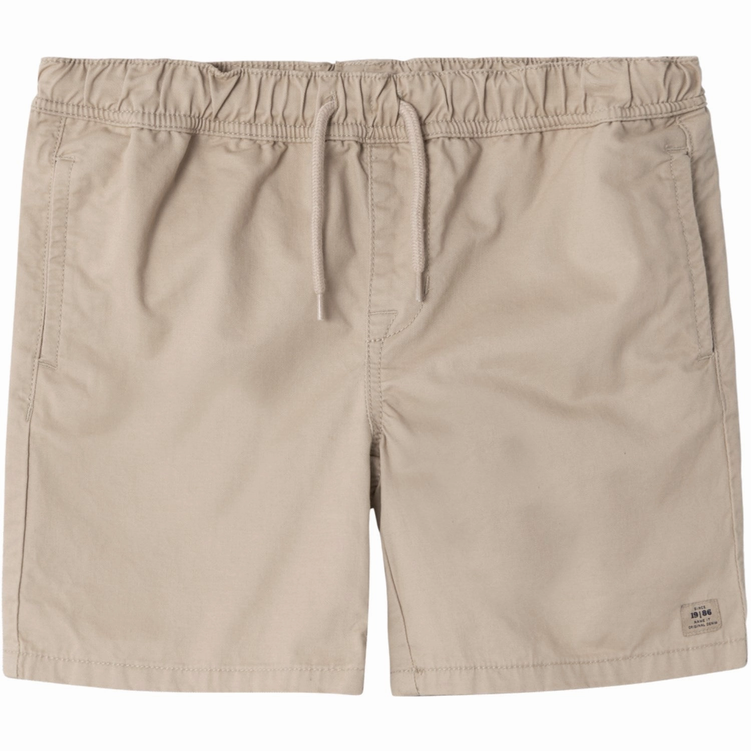Reinforced Gusset Name It Pure Cashmere Ryan Jog Twill Shorts