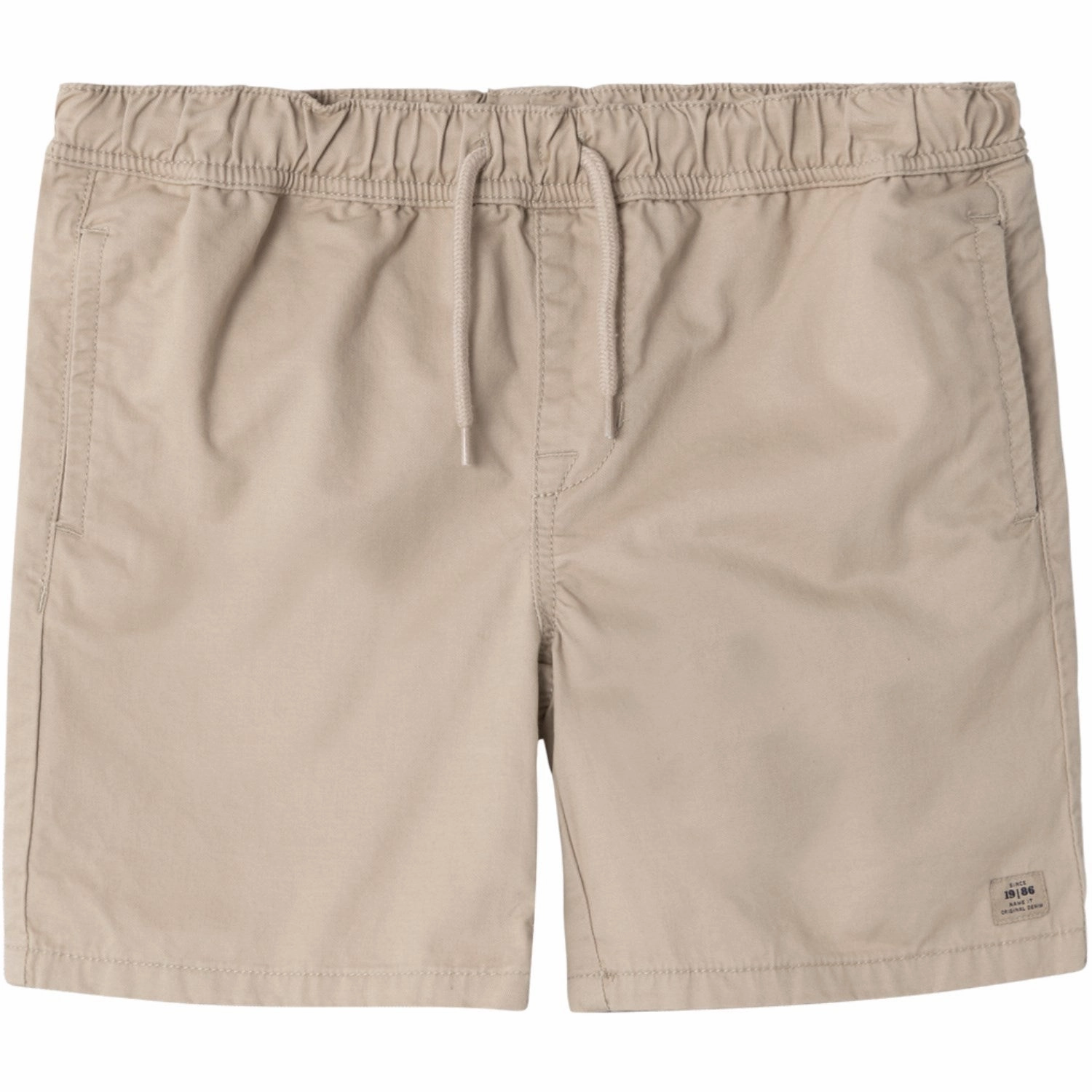 Solid Color Beach Vacation Name It Pure Cashmere Ryan Jog Twill Shorts