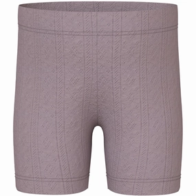Name It Purple Dove Jsilke Slim Biker Shorts stain - resistant Flatlock stitching